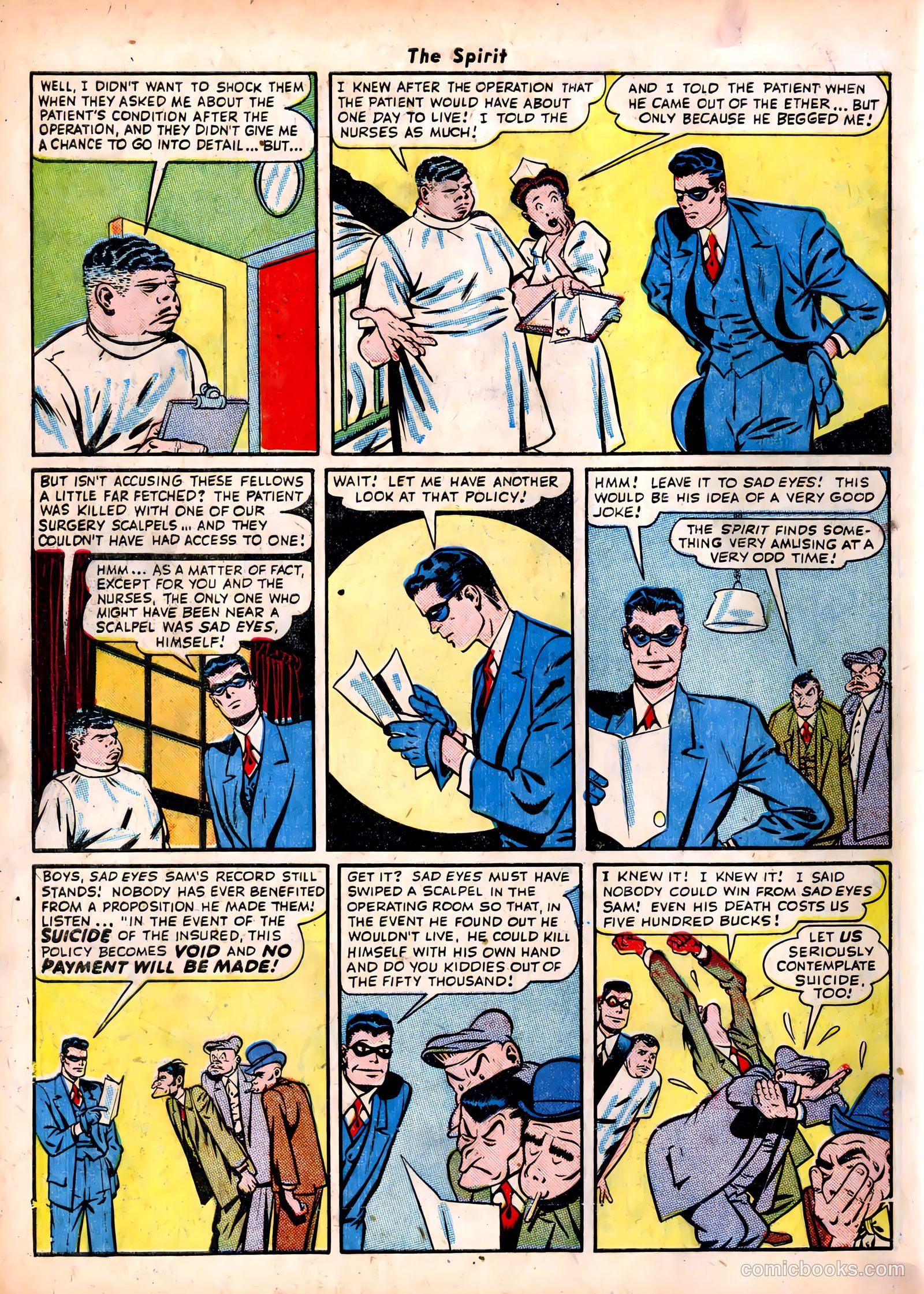 The Spirit #5 (1946) — page 50 of 52