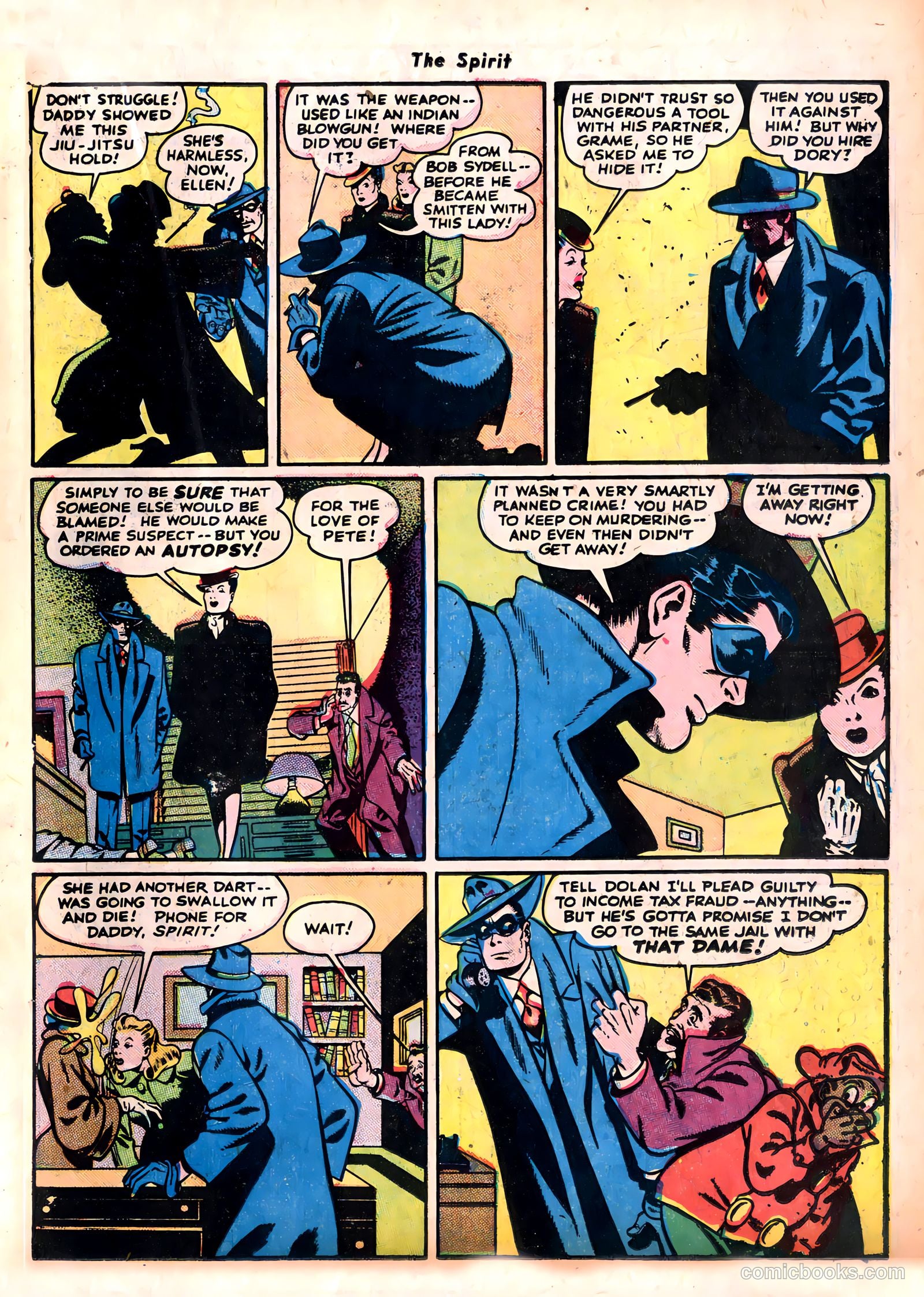 The Spirit #6 (1946) — page 33 of 52