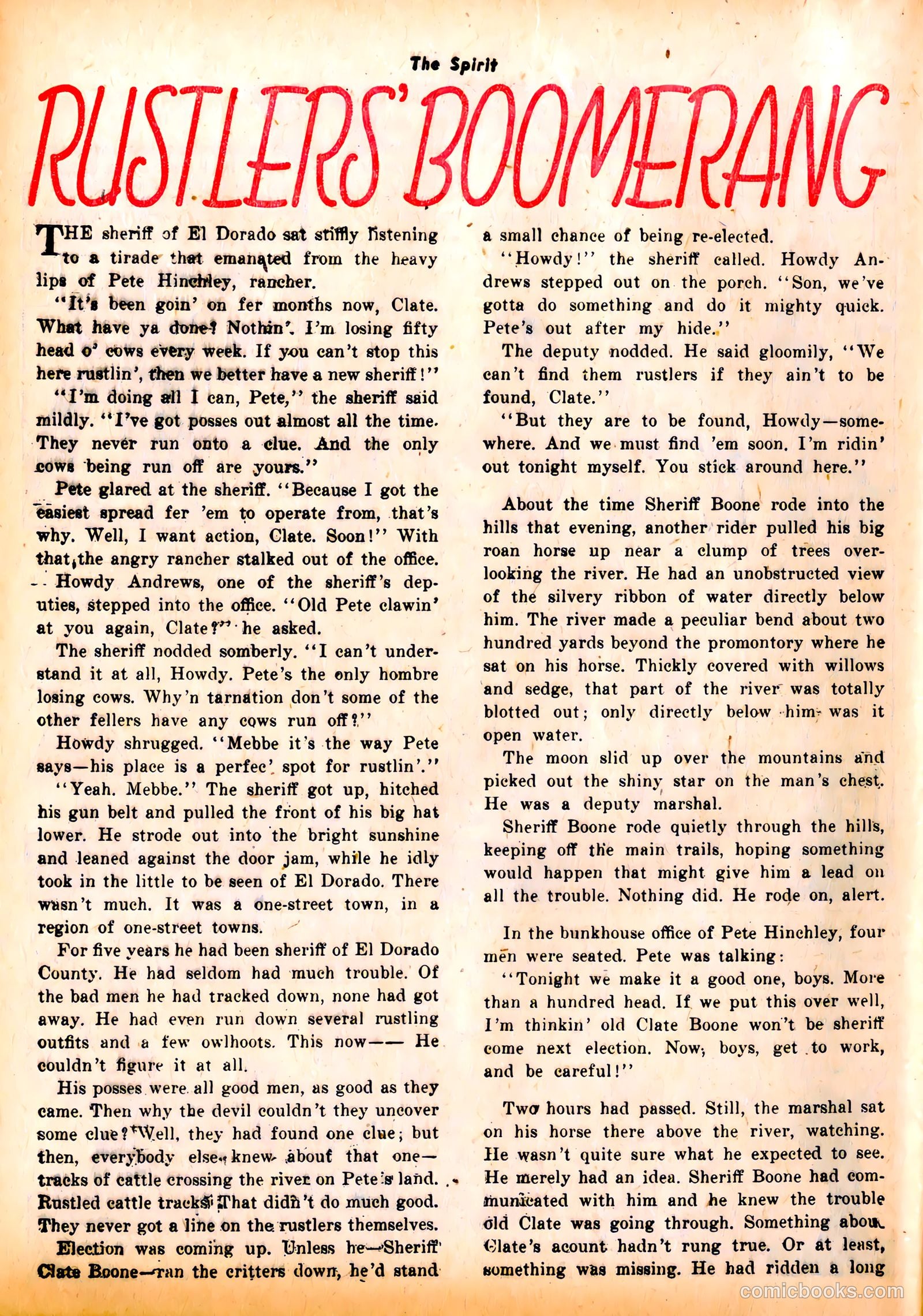 The Spirit #6 (1946) — page 40 of 52