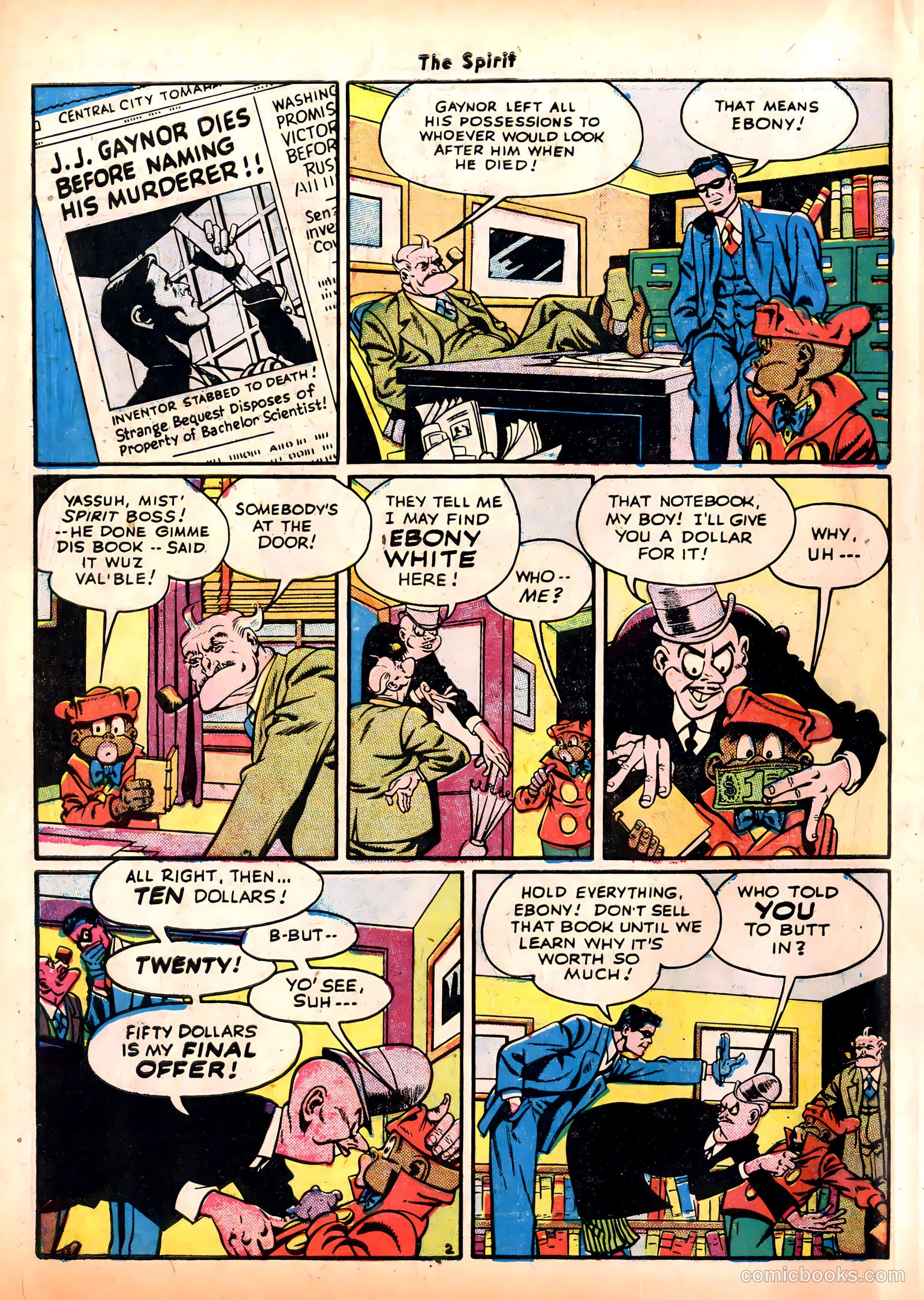 The Spirit #6 (1984) — page 44 of 52
