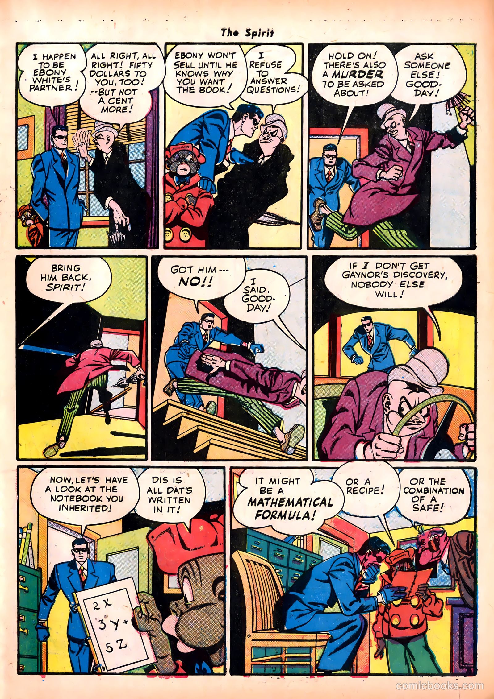 The Spirit #6 (1984) — page 45 of 52