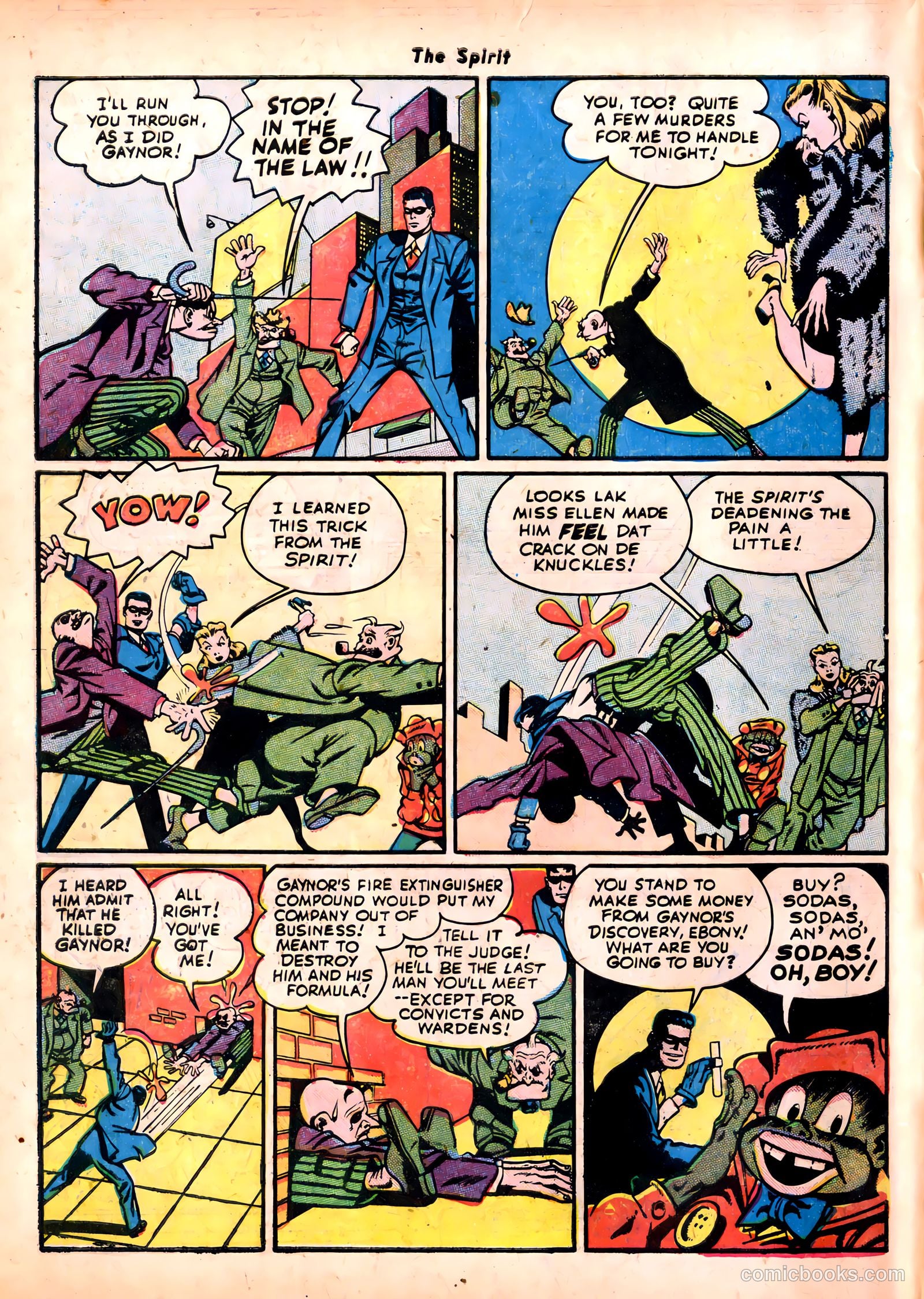 The Spirit #6 (1984) — page 50 of 52