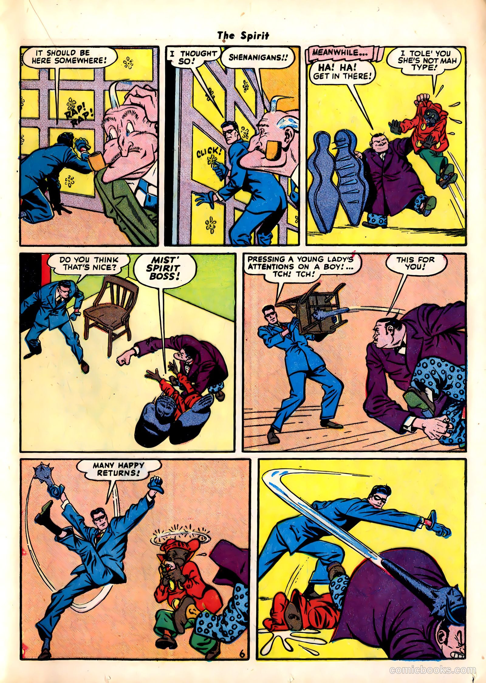 The Spirit #7 (1946) — page 31 of 52