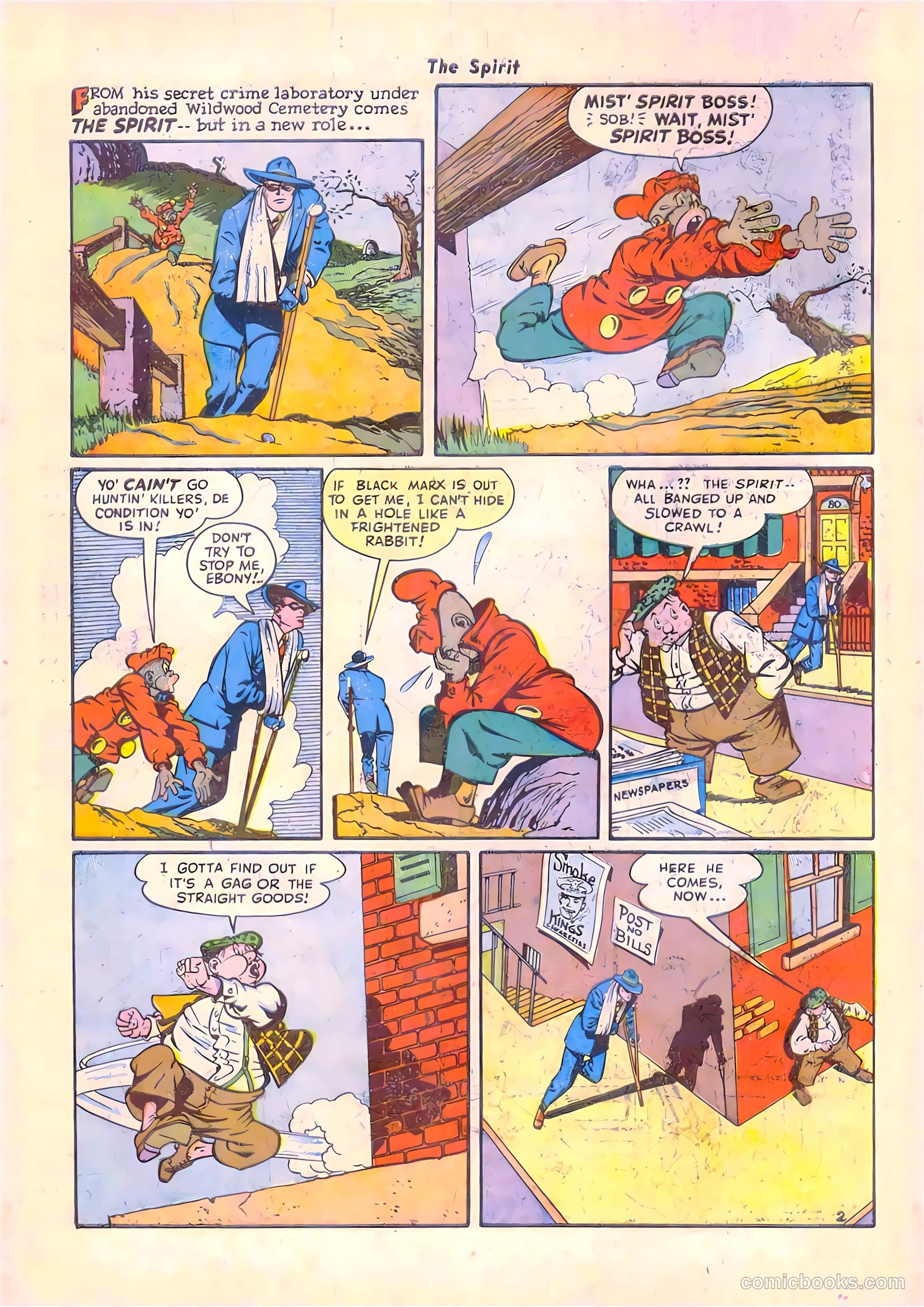 The Spirit #8 (1947) — page 4 of 52