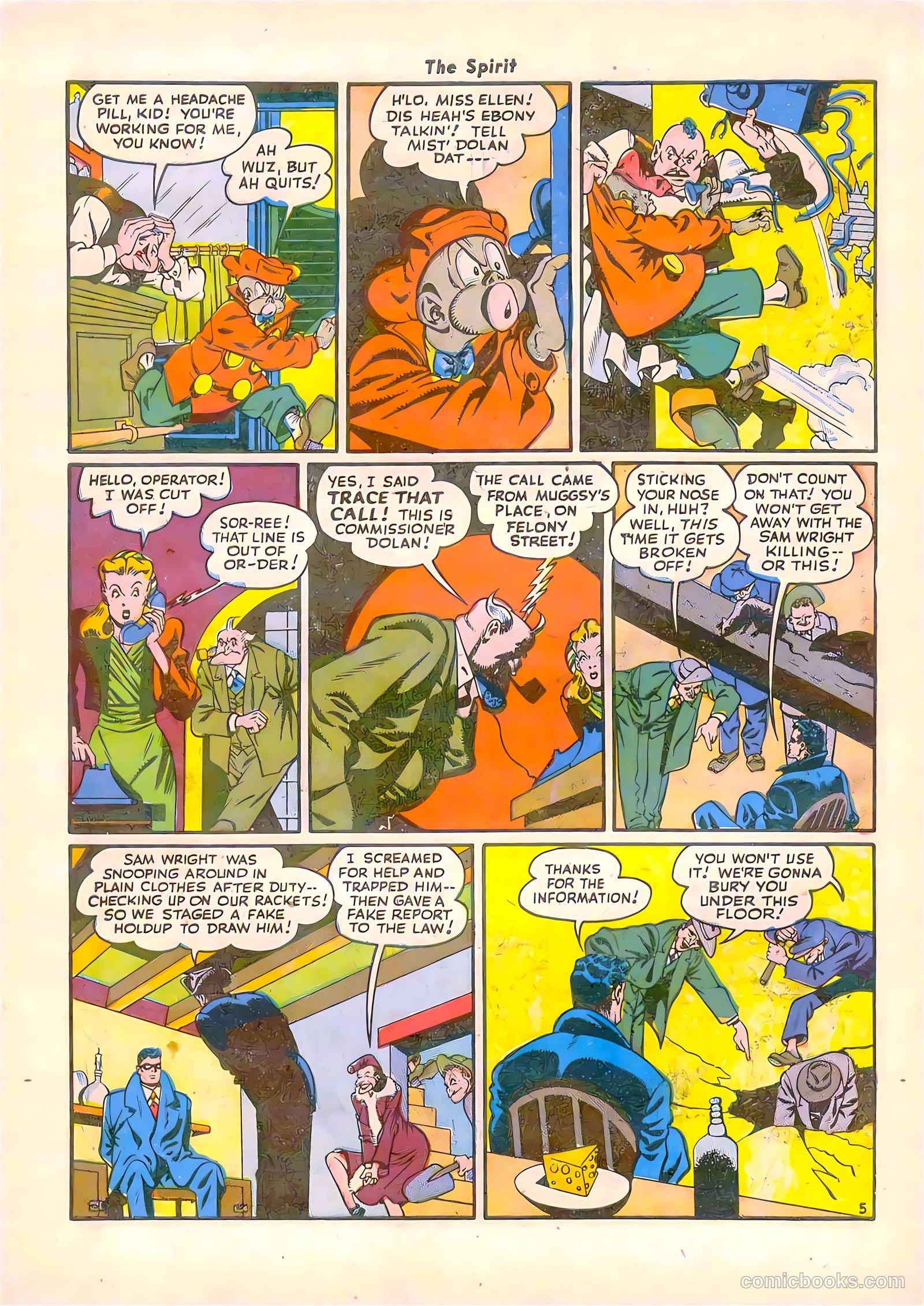The Spirit #8 (1947) — page 46 of 52
