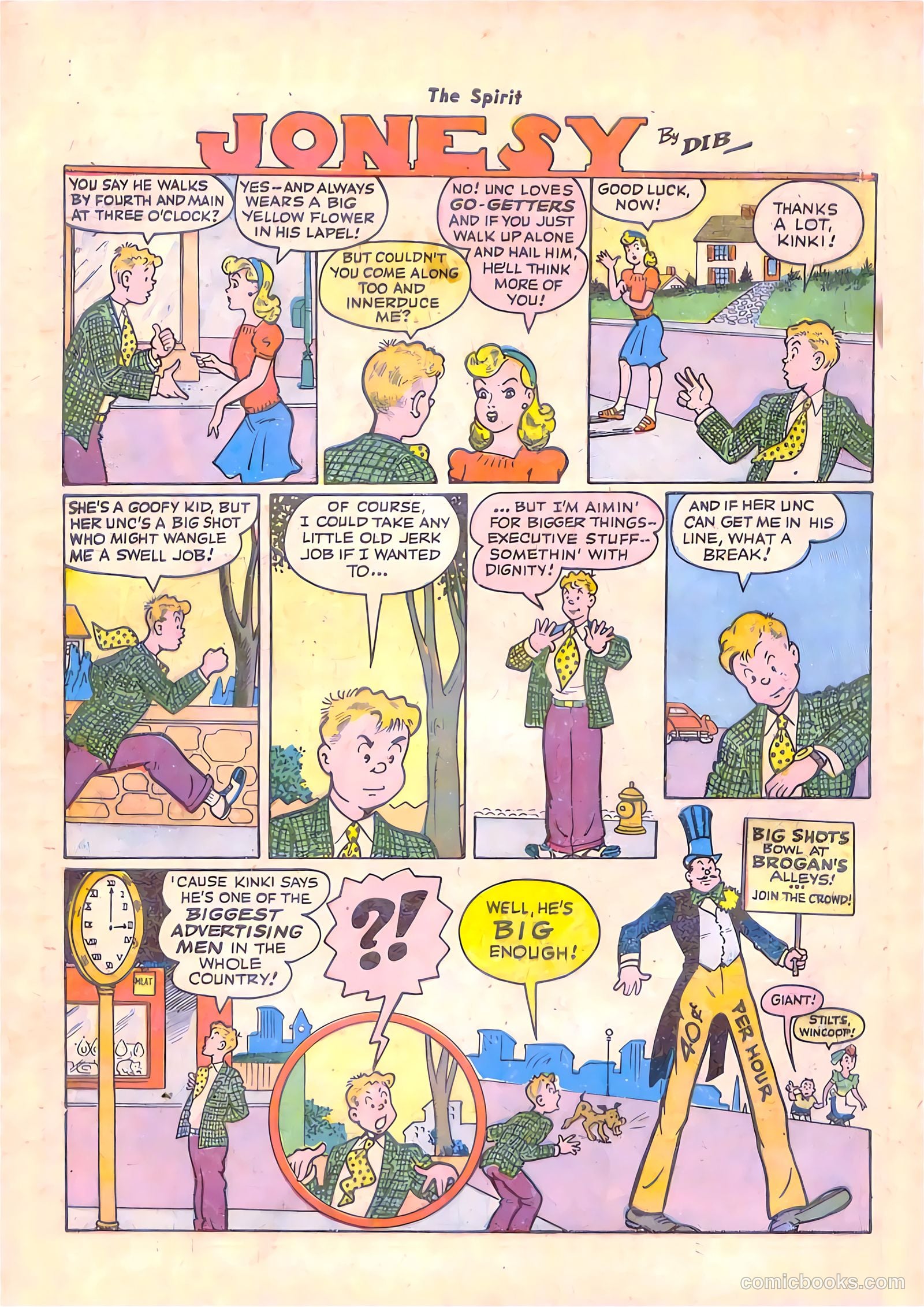 The Spirit #8 (1947) — page 50 of 52