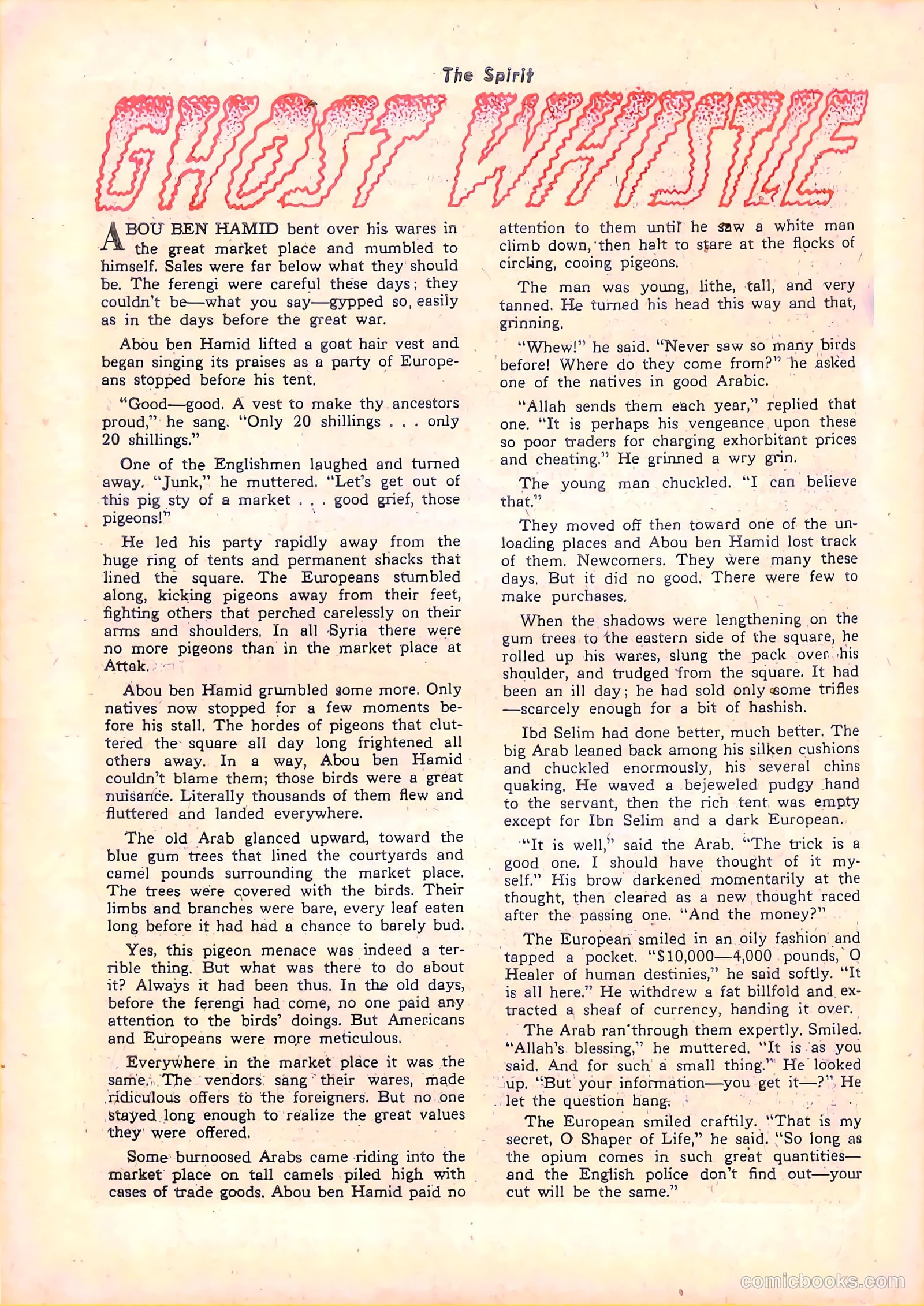 The Spirit #8 (1985) — page 40 of 52