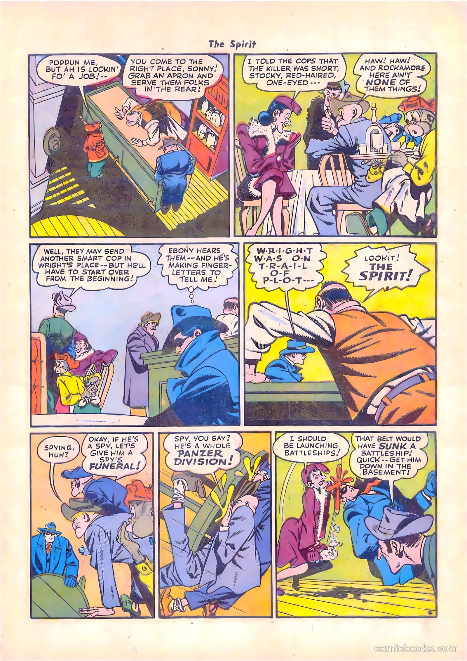 The Spirit #8 (1985) — page 45 of 52