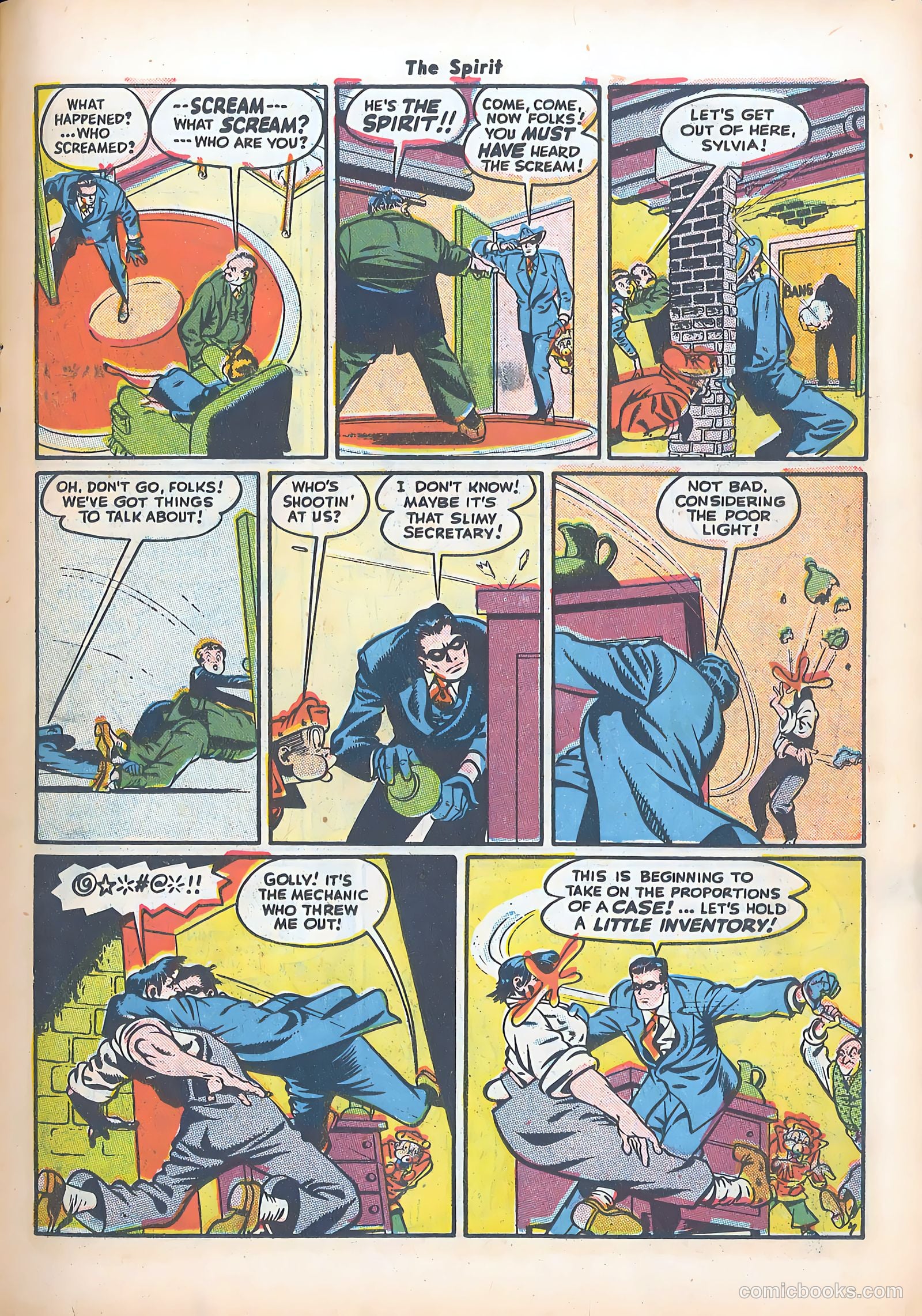 The Spirit #9 (1947) — page 17 of 52