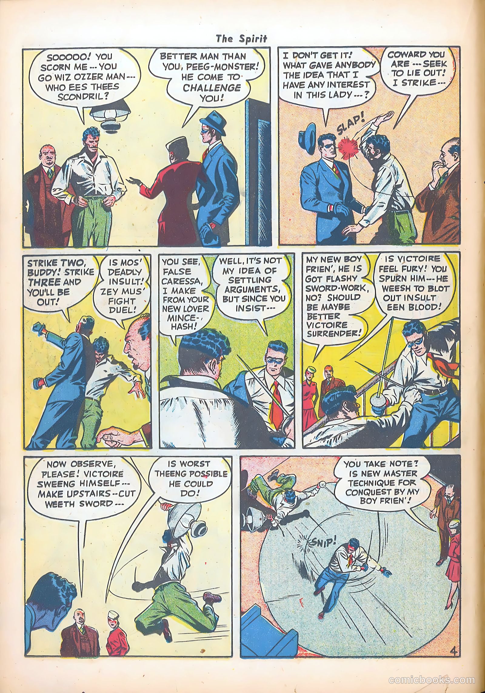 The Spirit #9 (1947) — page 22 of 52