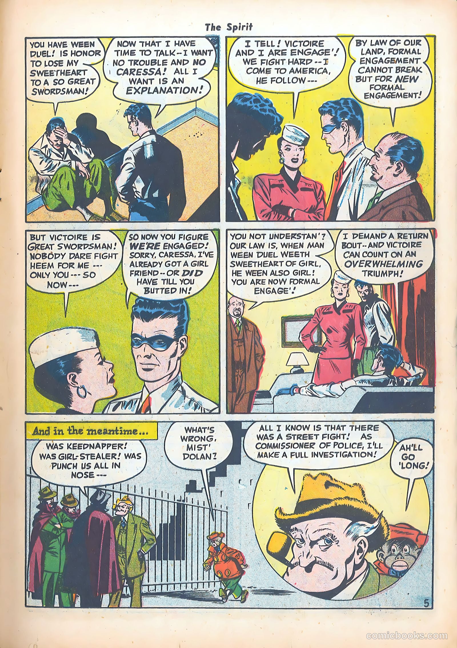 The Spirit #9 (1947) — page 23 of 52