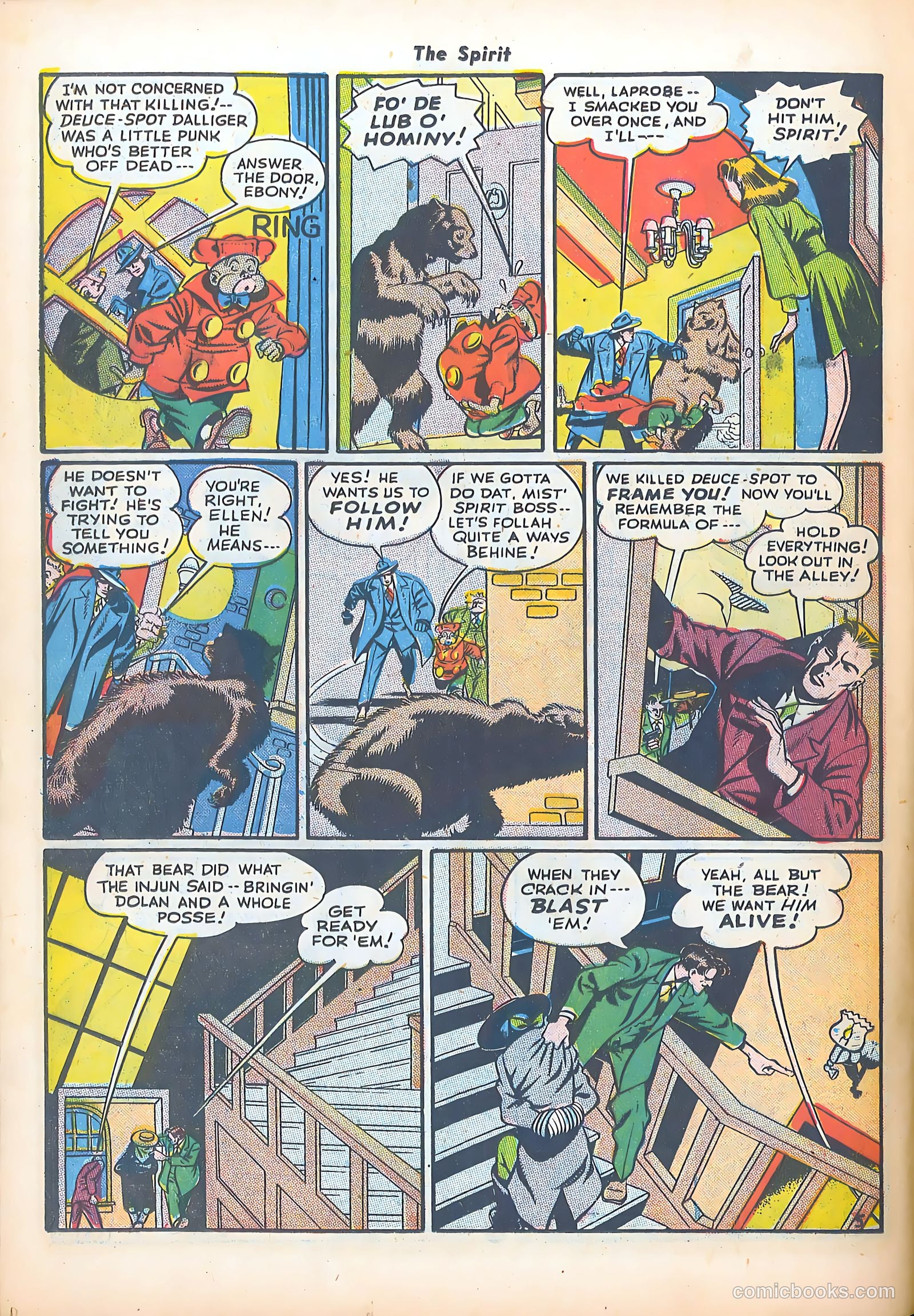 The Spirit #9 (1947) — page 30 of 52