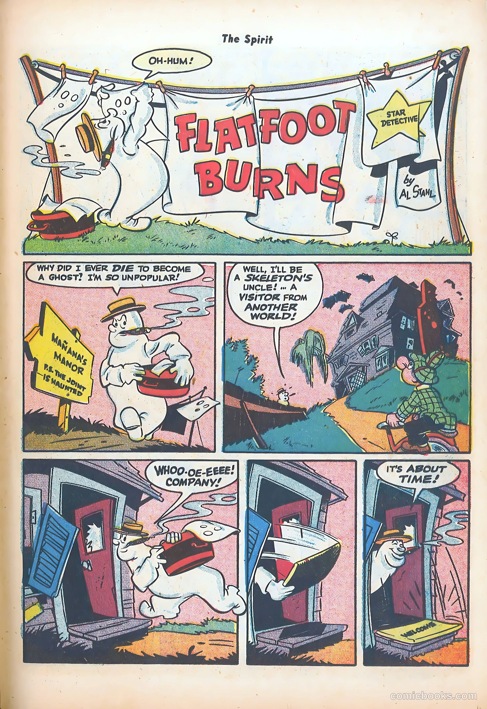 The Spirit #9 (1947) — page 35 of 52