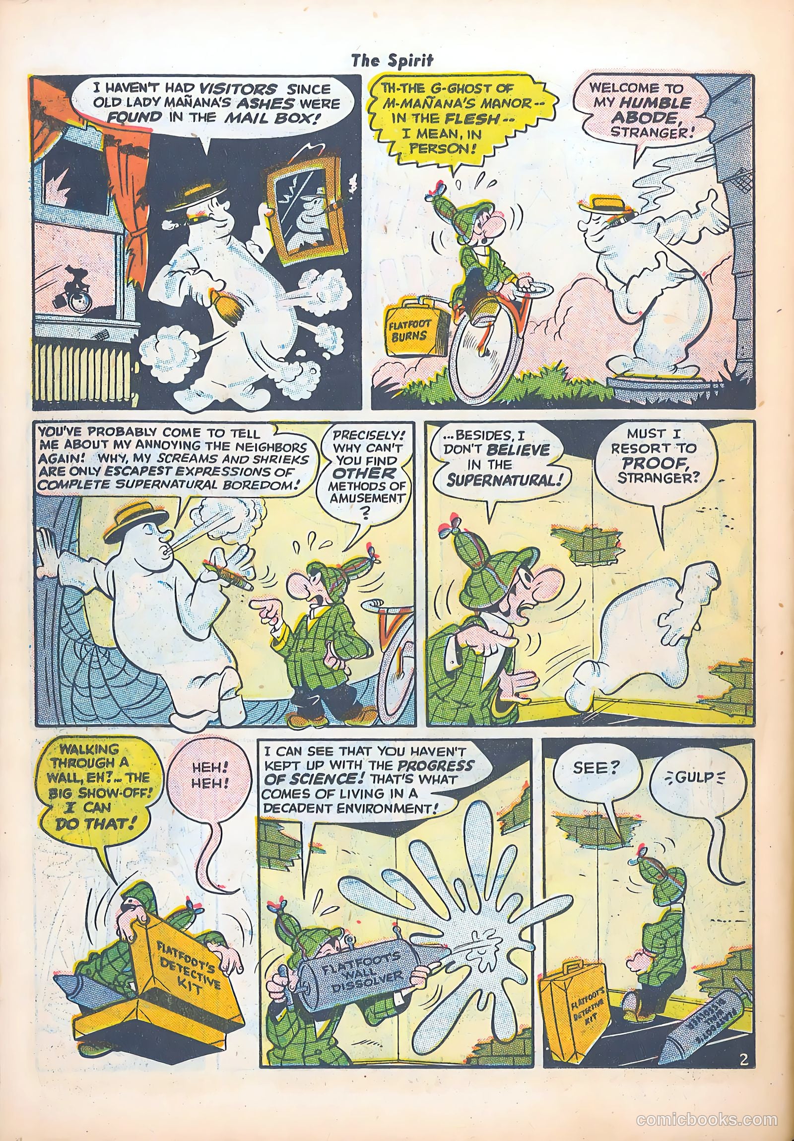 The Spirit #9 (1947) — page 36 of 52