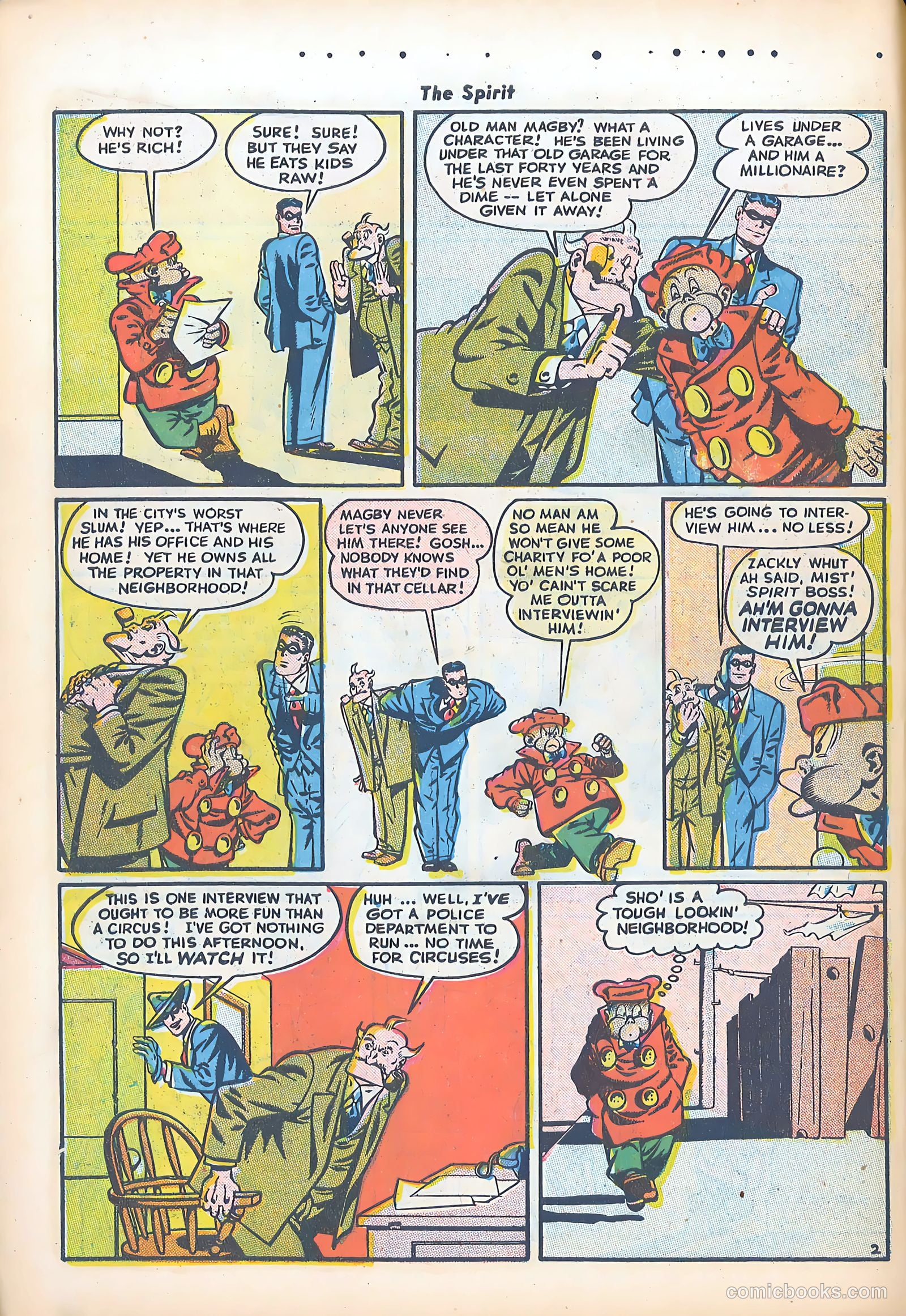 The Spirit #9 (1985) — page 12 of 52