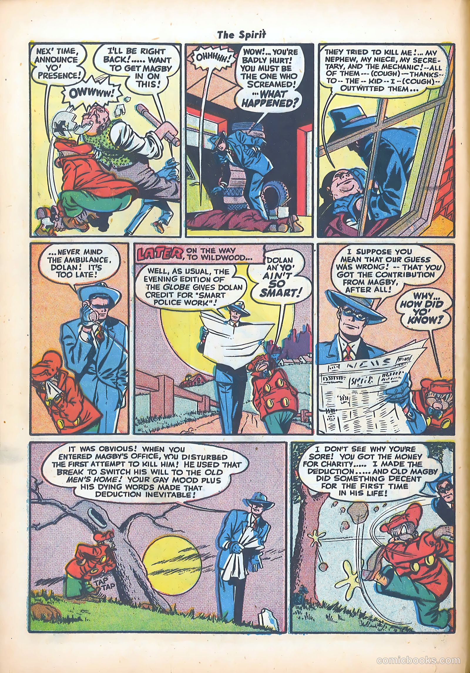 The Spirit #9 (1985) — page 18 of 52