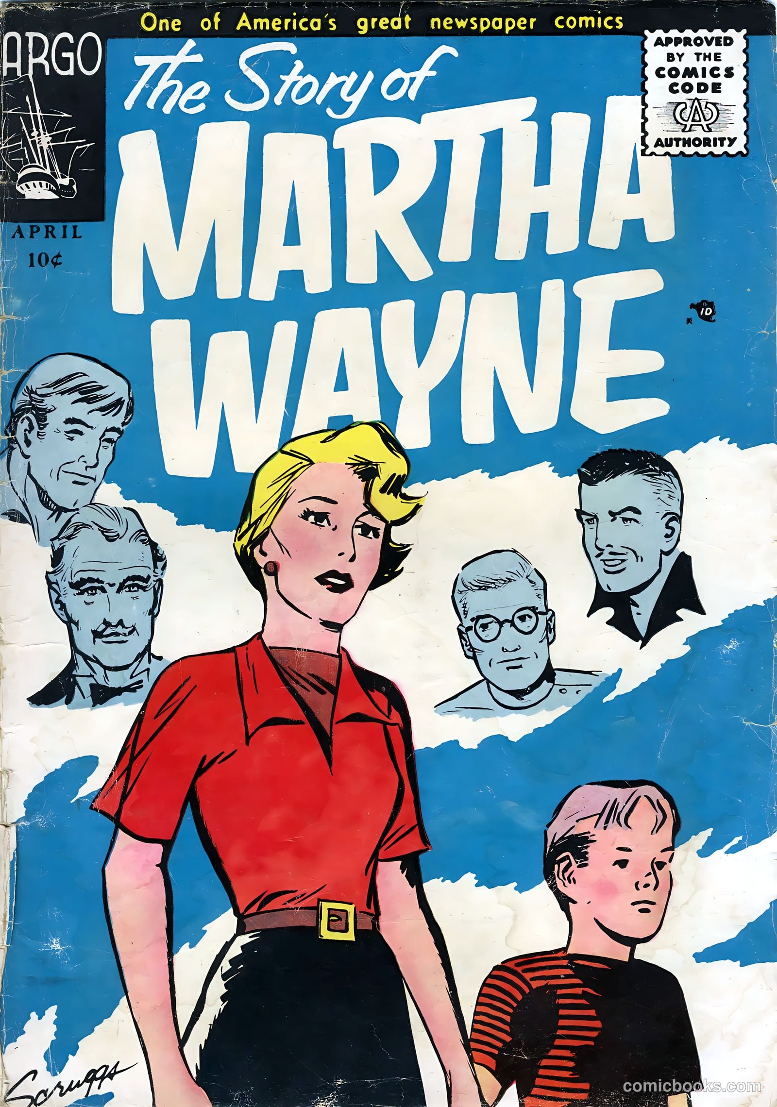 The Story of Martha Wayne #1 cover