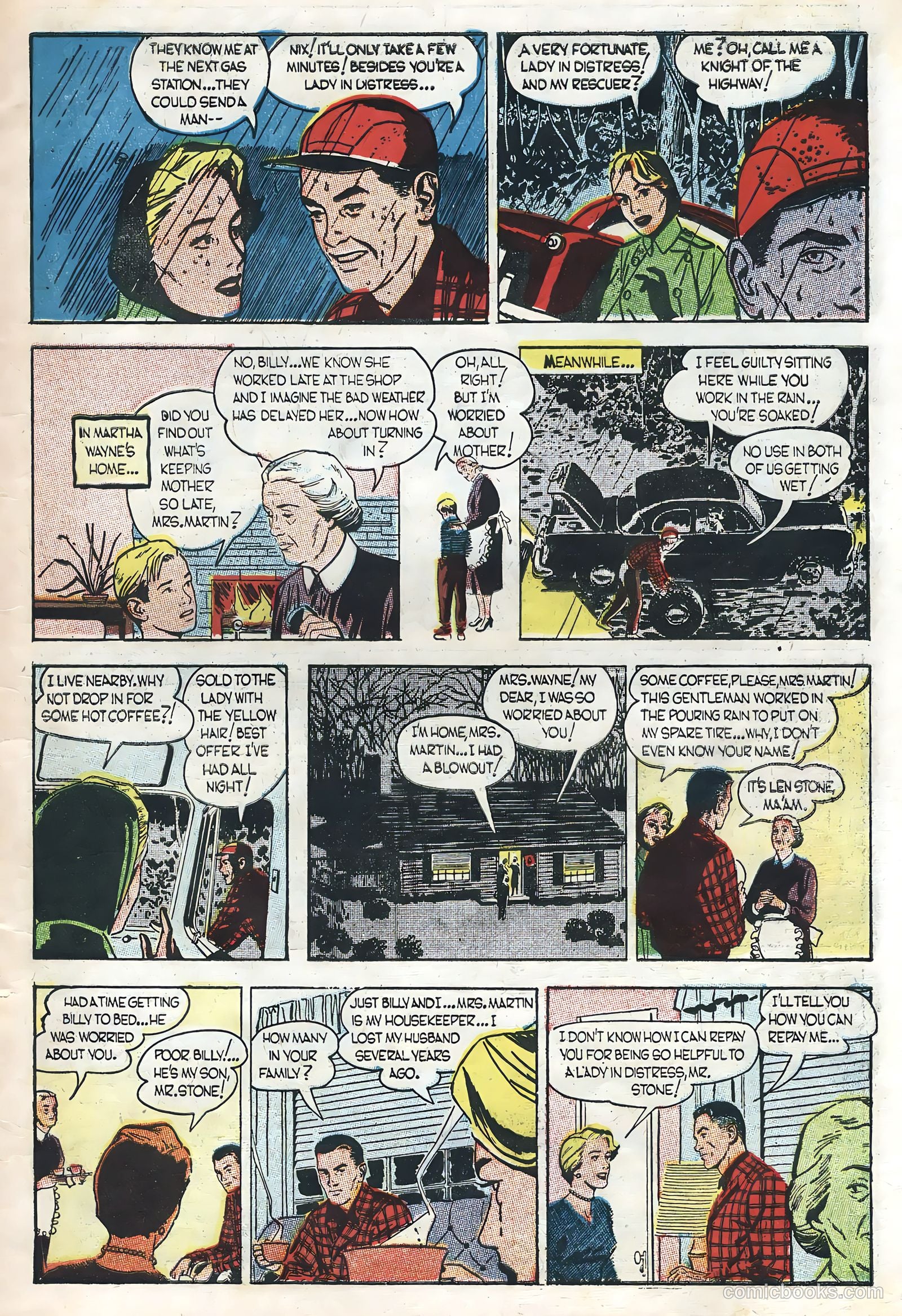 The Story of Martha Wayne #1 (1956) — page 5 of 36