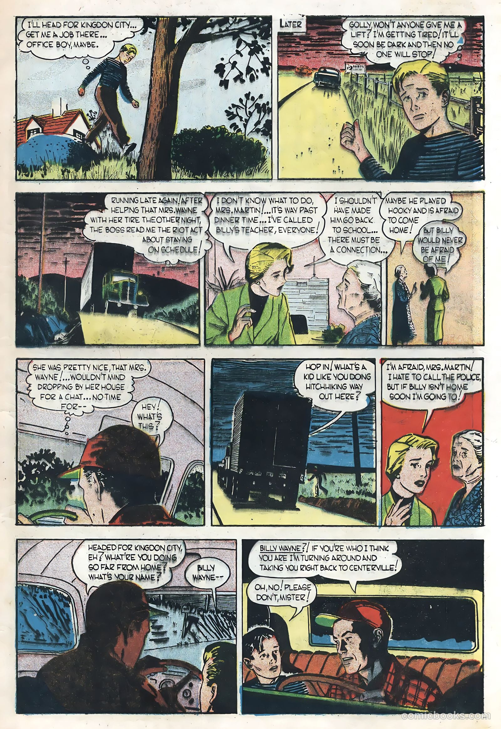 The Story of Martha Wayne #1 (1956) — page 7 of 36