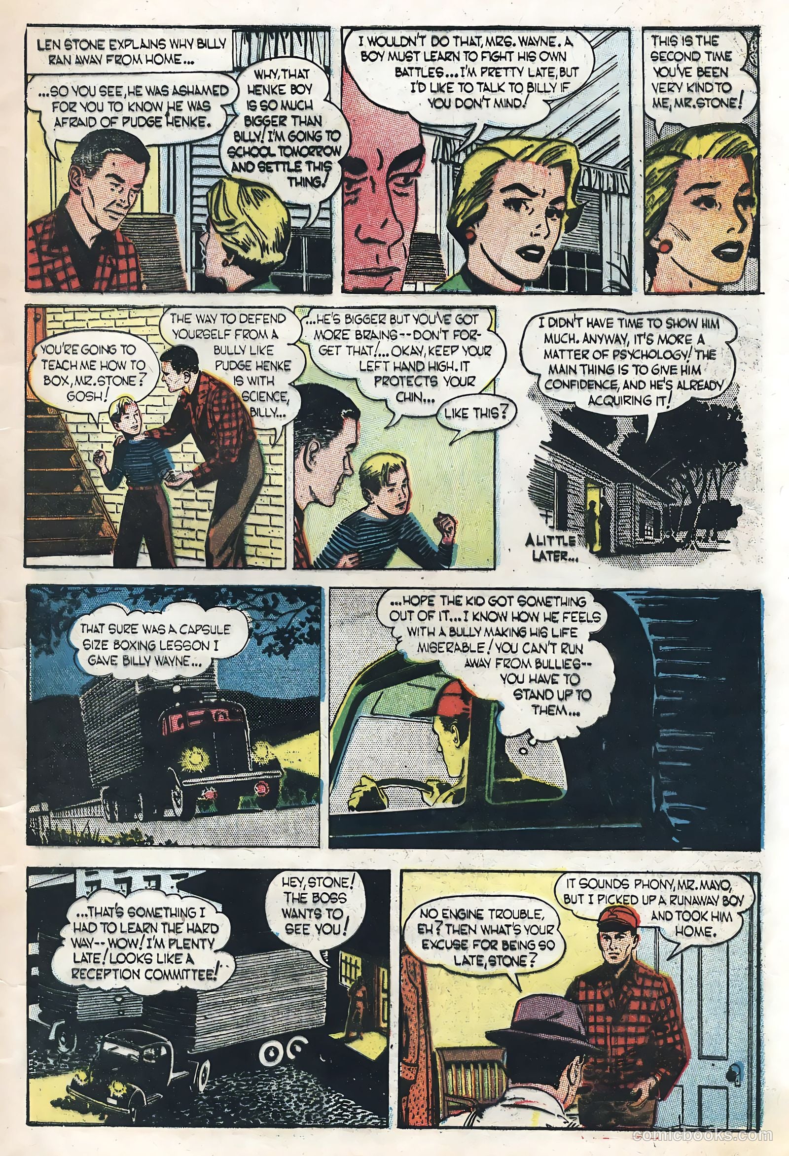 The Story of Martha Wayne #1 (1956) — page 9 of 36