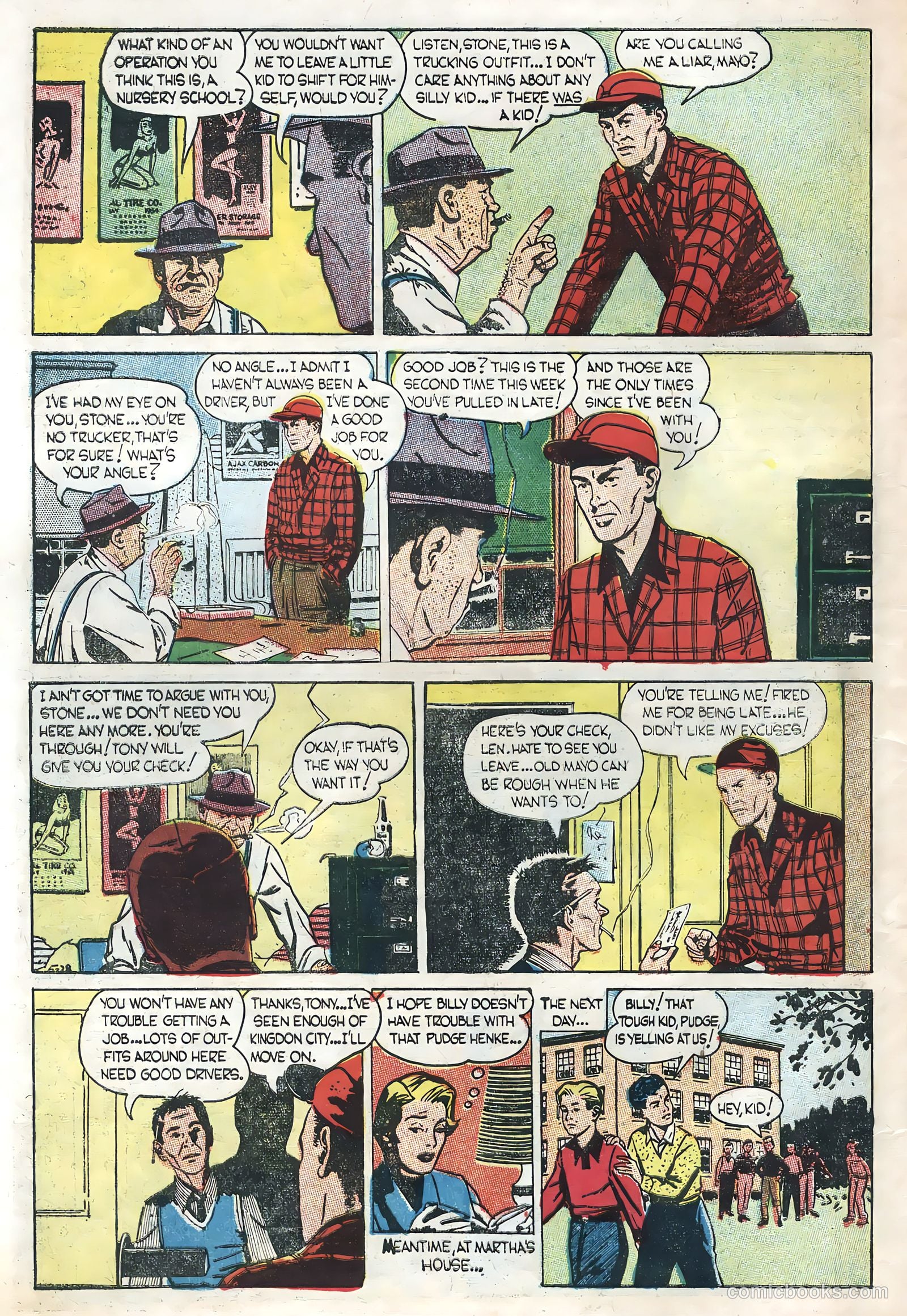 The Story of Martha Wayne #1 (1956) — page 10 of 36