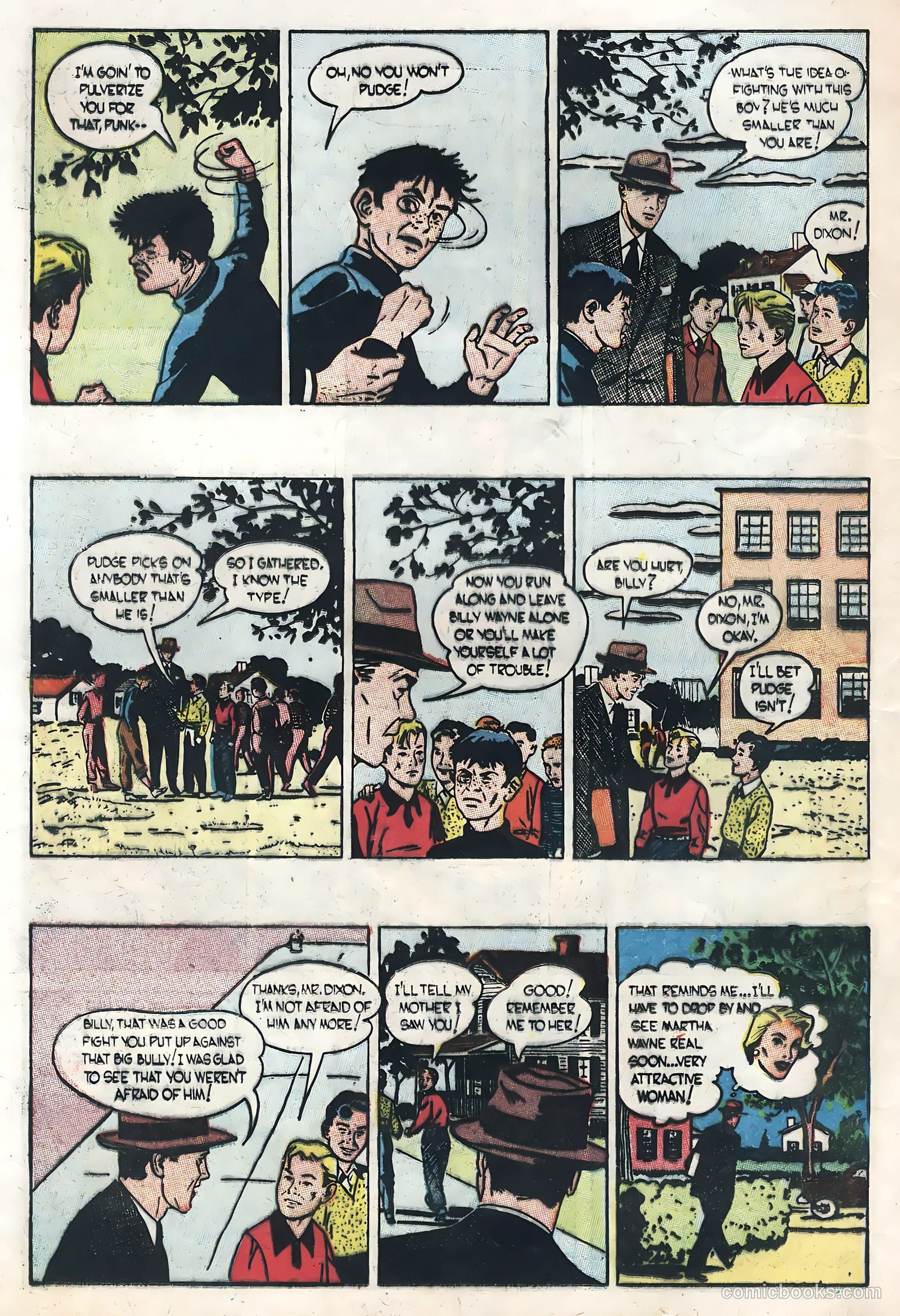 The Story of Martha Wayne #1 (1956) — page 12 of 36