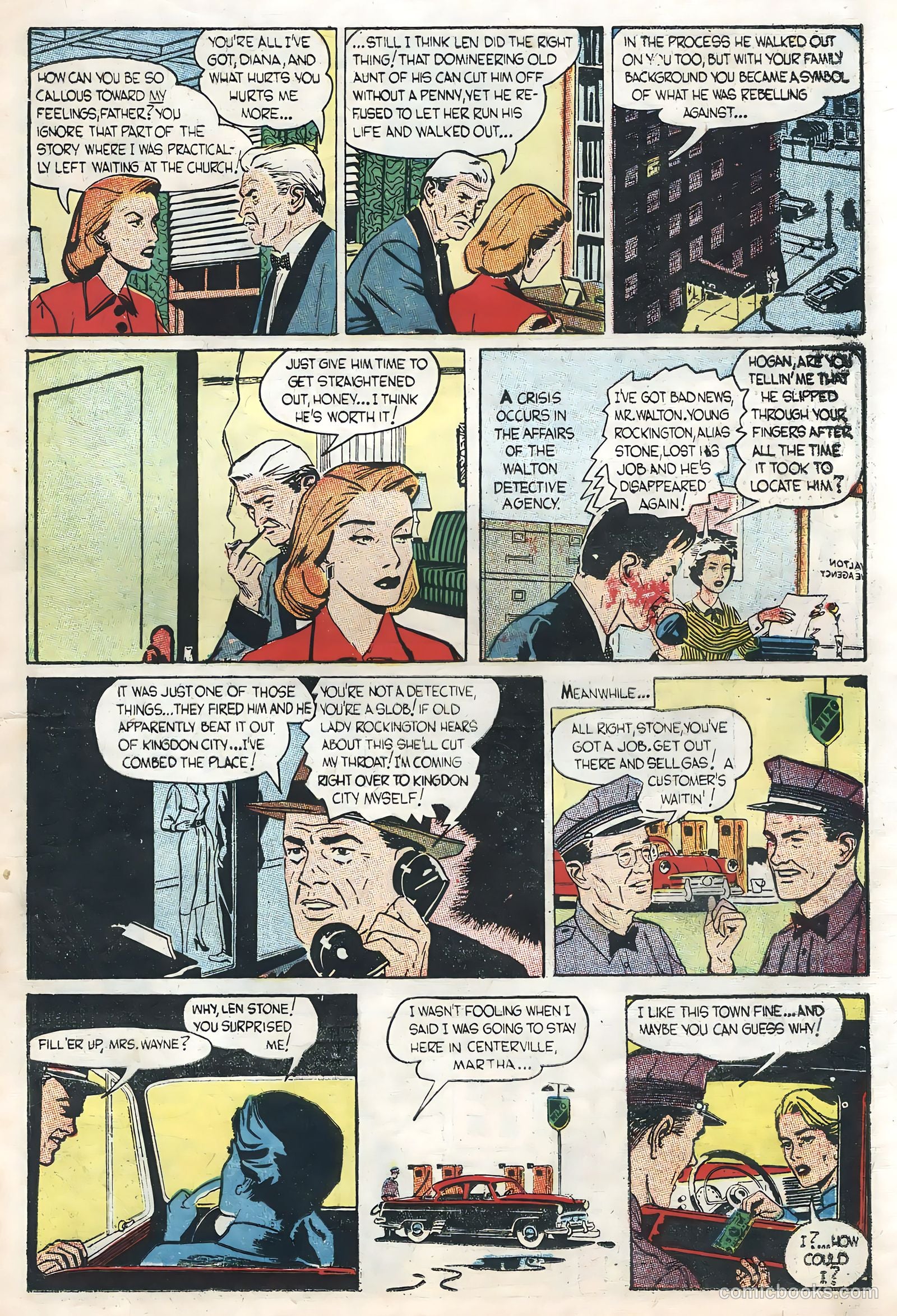 The Story of Martha Wayne #1 (1956) — page 19 of 36