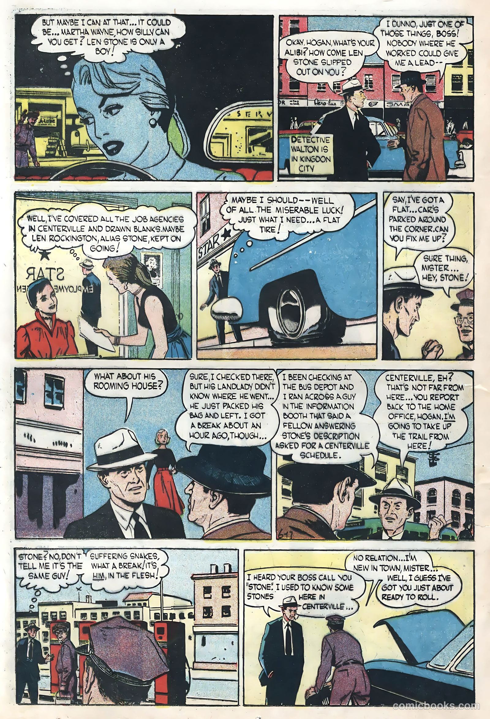 The Story of Martha Wayne #1 (1956) — page 20 of 36