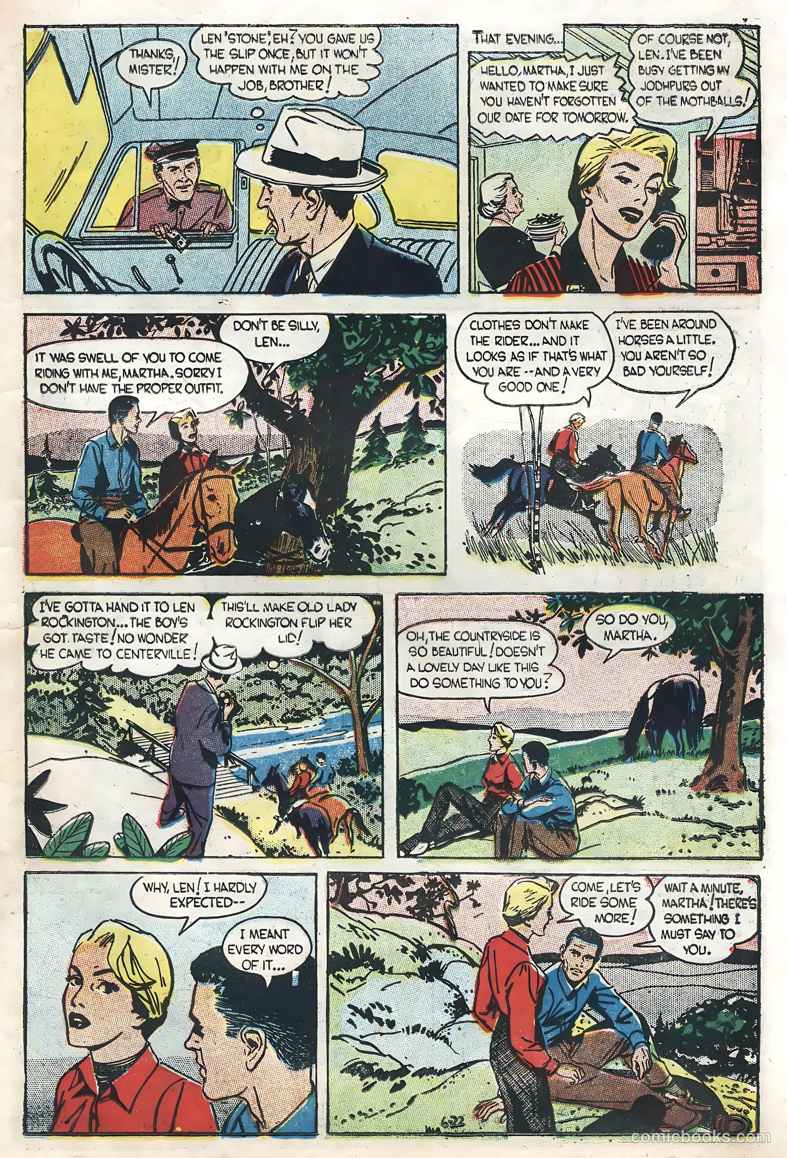 The Story of Martha Wayne #1 (1956) — page 21 of 36