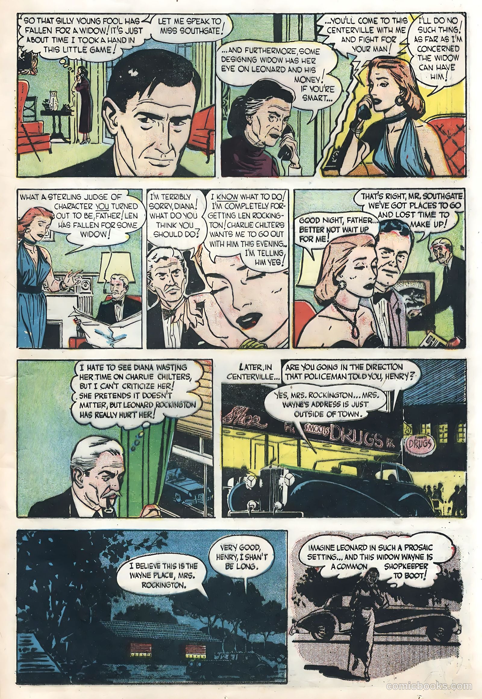 The Story of Martha Wayne #1 (1956) — page 23 of 36