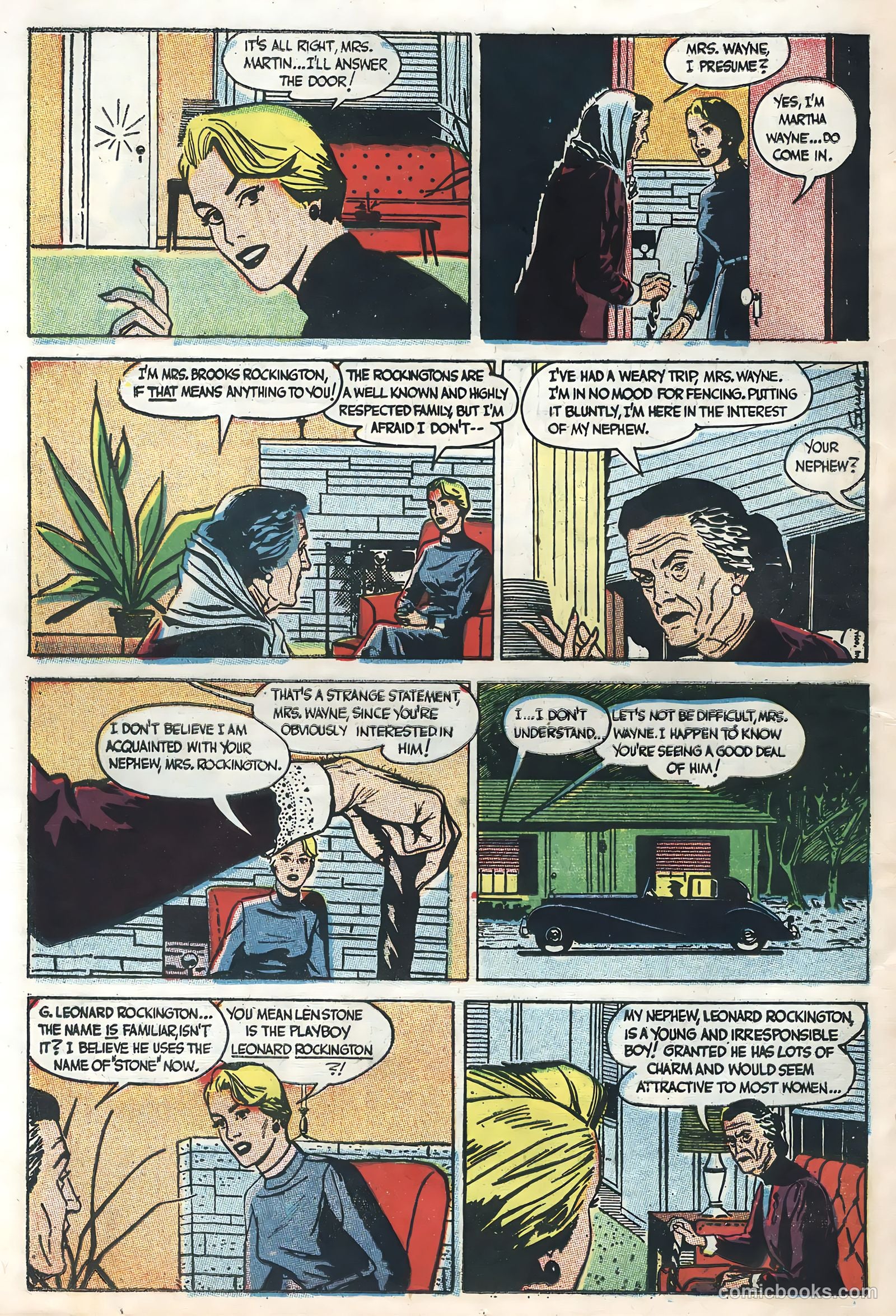 The Story of Martha Wayne #1 (1956) — page 24 of 36