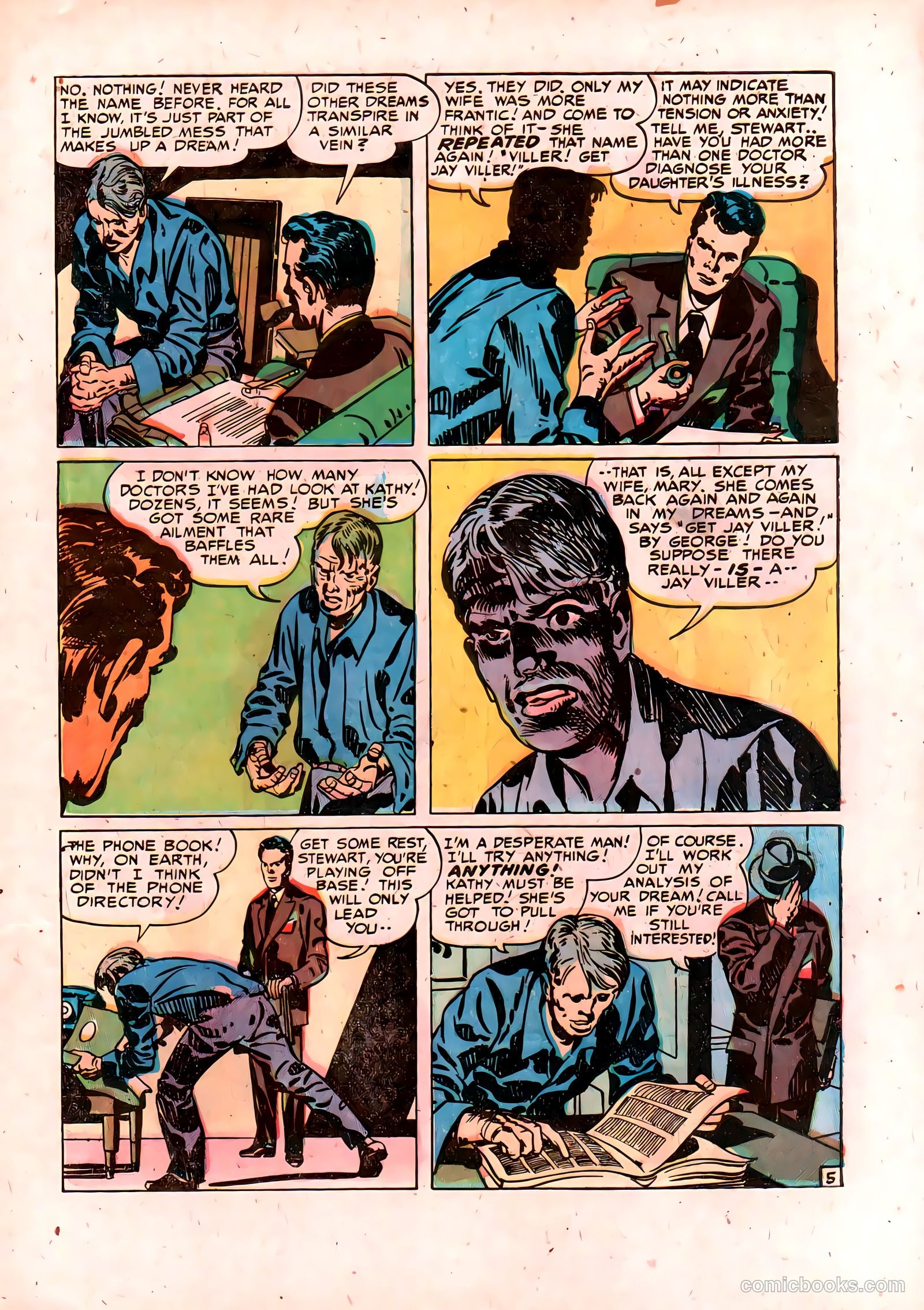 The Strange World of Your Dreams #1 (1952) — page 7 of 36