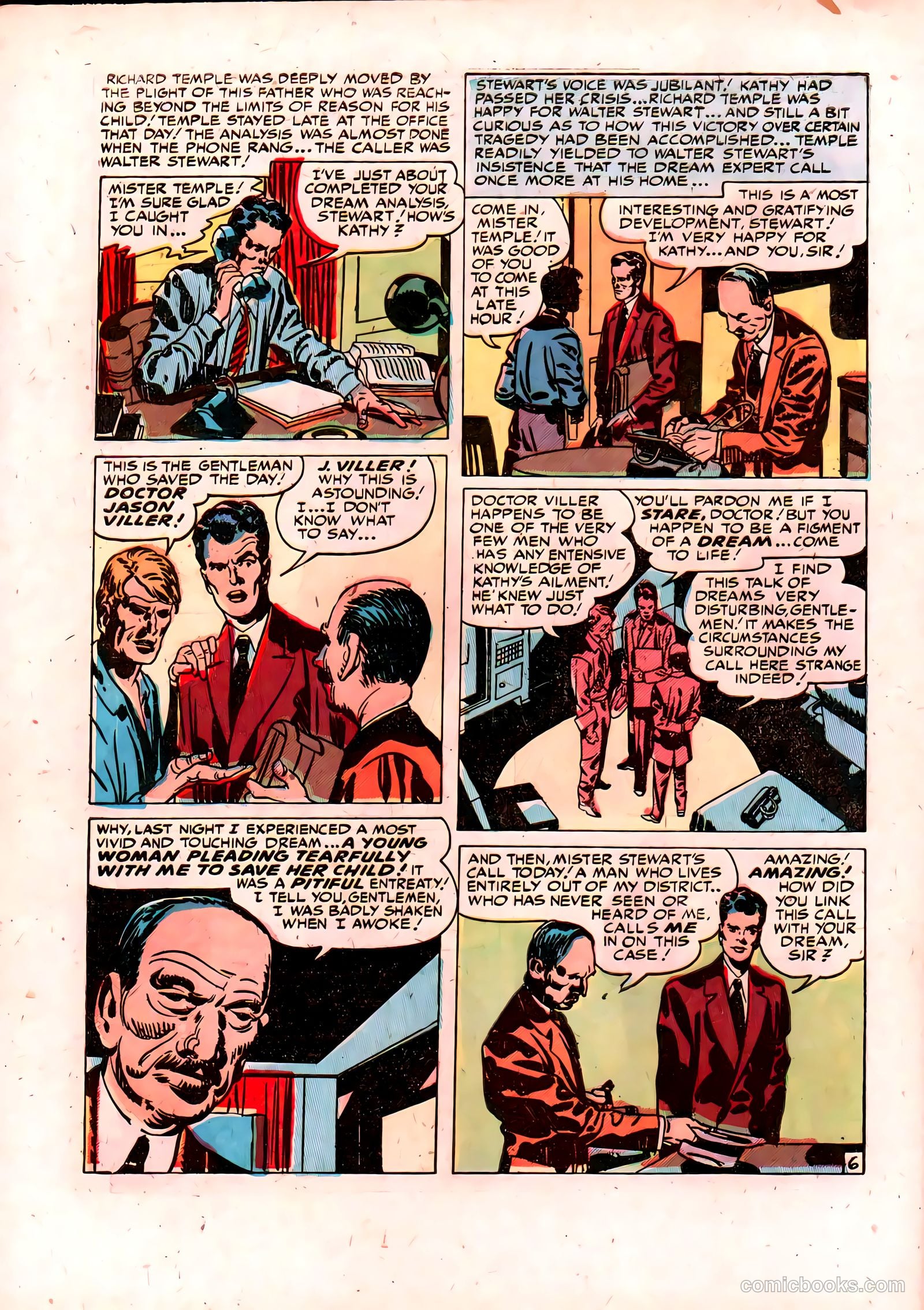 The Strange World of Your Dreams #1 (1952) — page 8 of 36