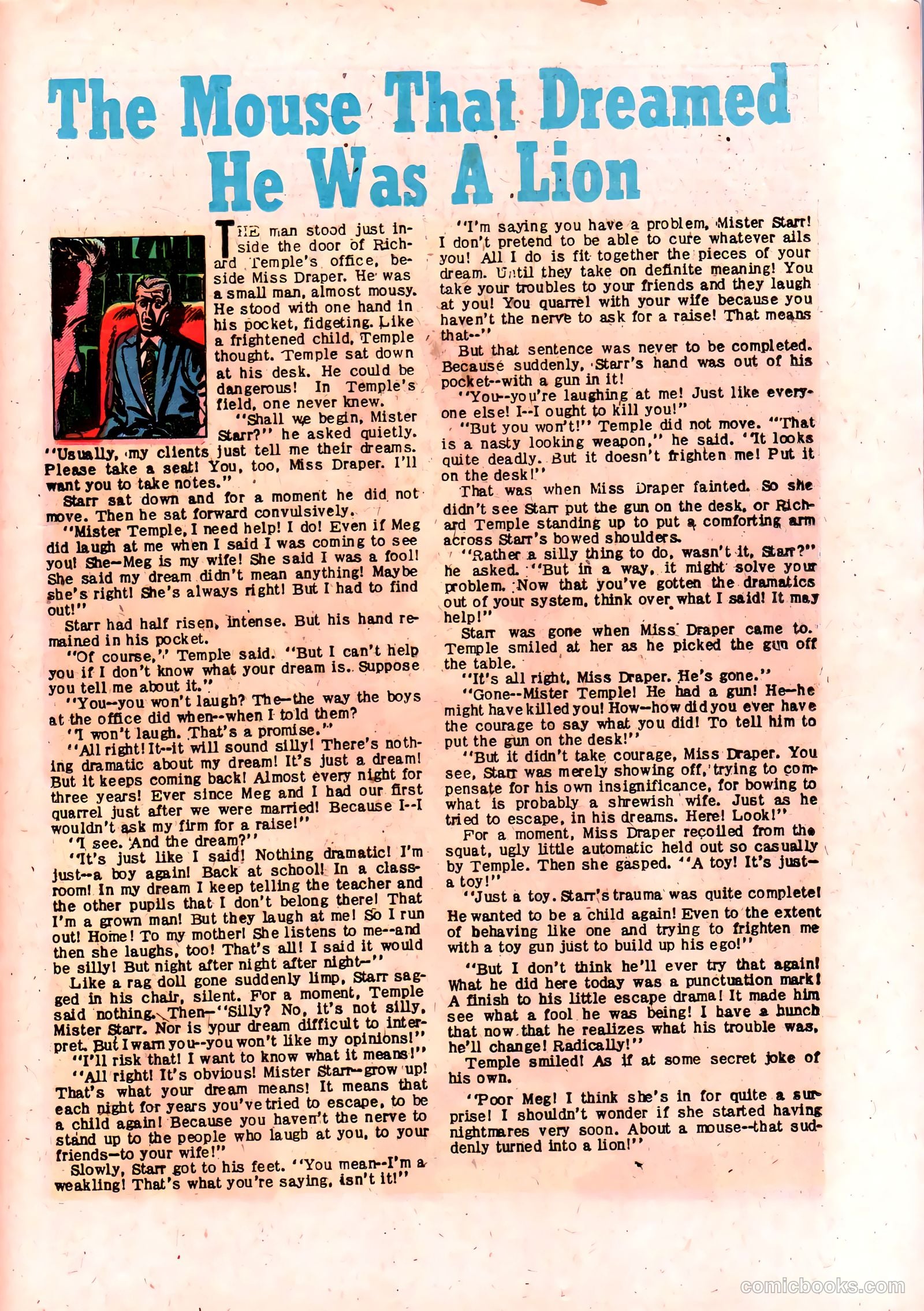 The Strange World of Your Dreams #1 (1952) — page 25 of 36