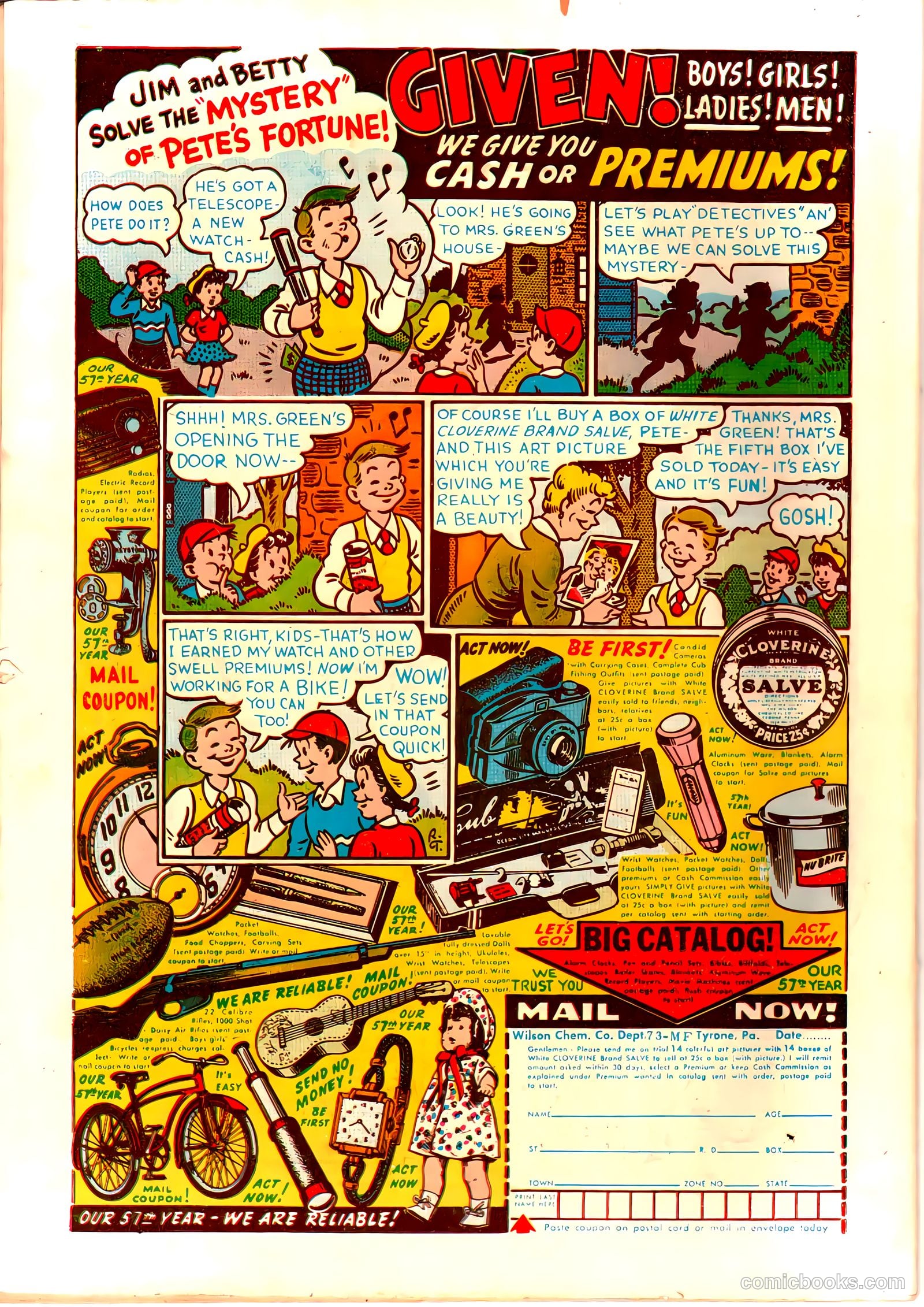 The Strange World of Your Dreams #1 (1952) — page 36 of 36