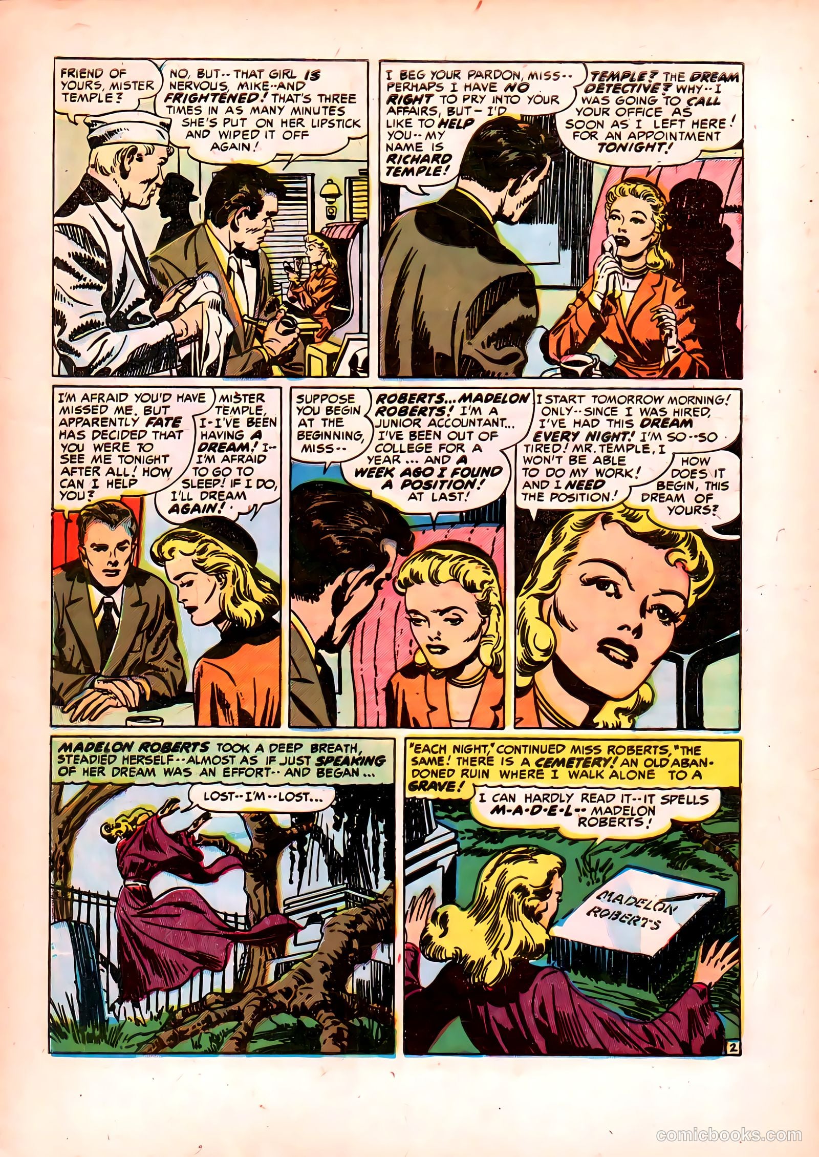 The Strange World of Your Dreams #2 (1952) — page 4 of 36