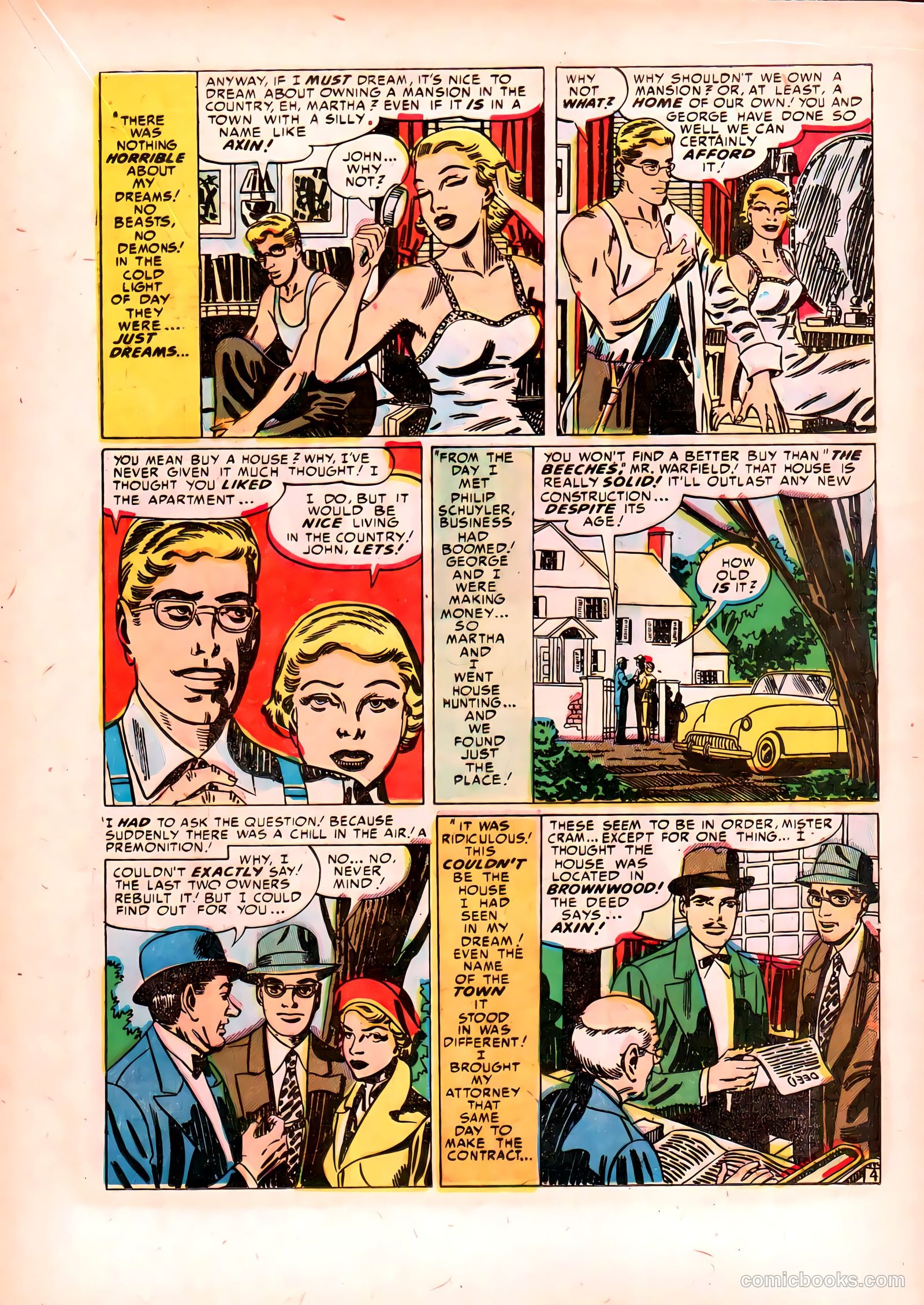 The Strange World of Your Dreams #2 (1952) — page 17 of 36