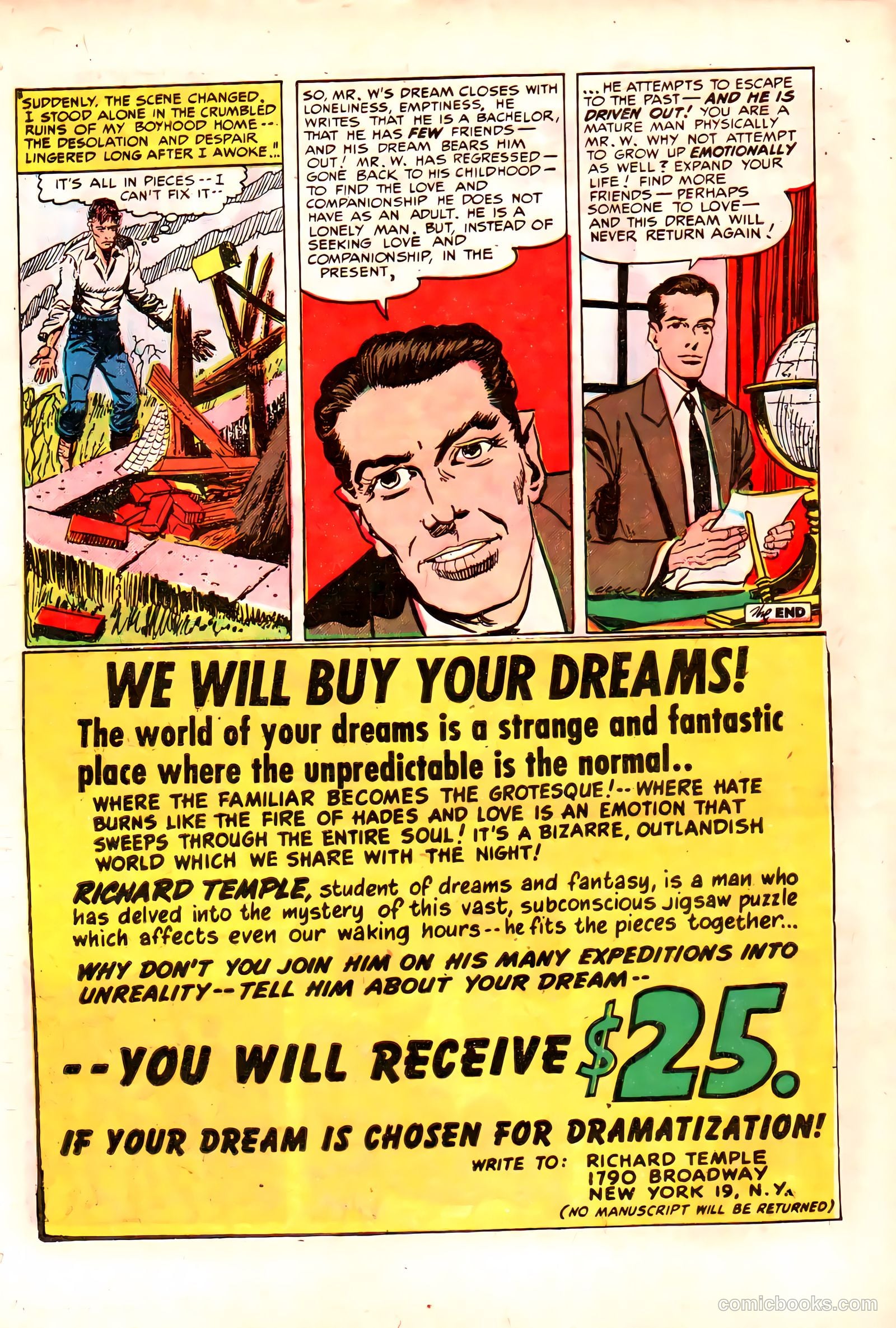The Strange World of Your Dreams #3 (1952) — page 32 of 36