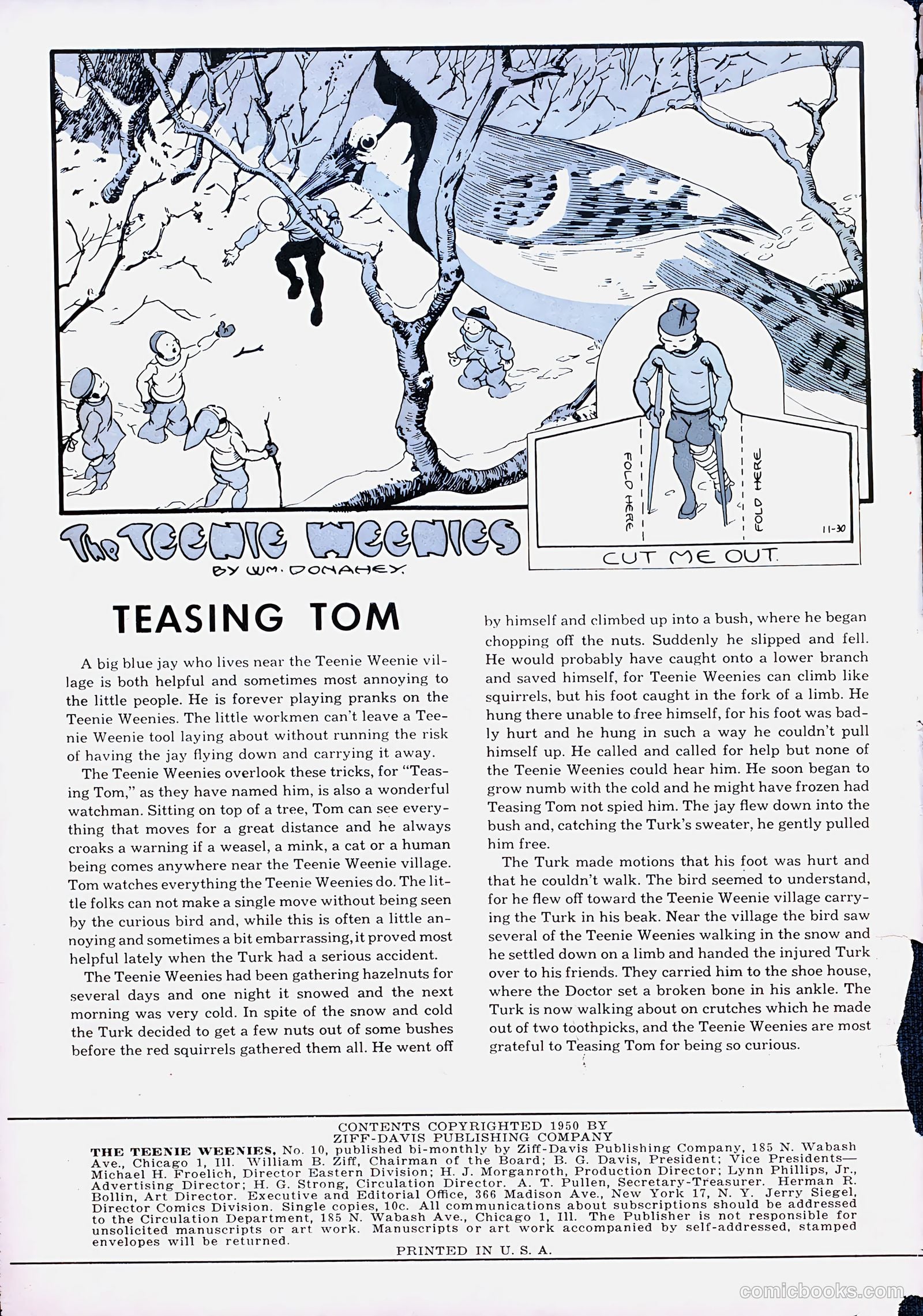 The Teenie Weenies #10 (1950) — page 2 of 36