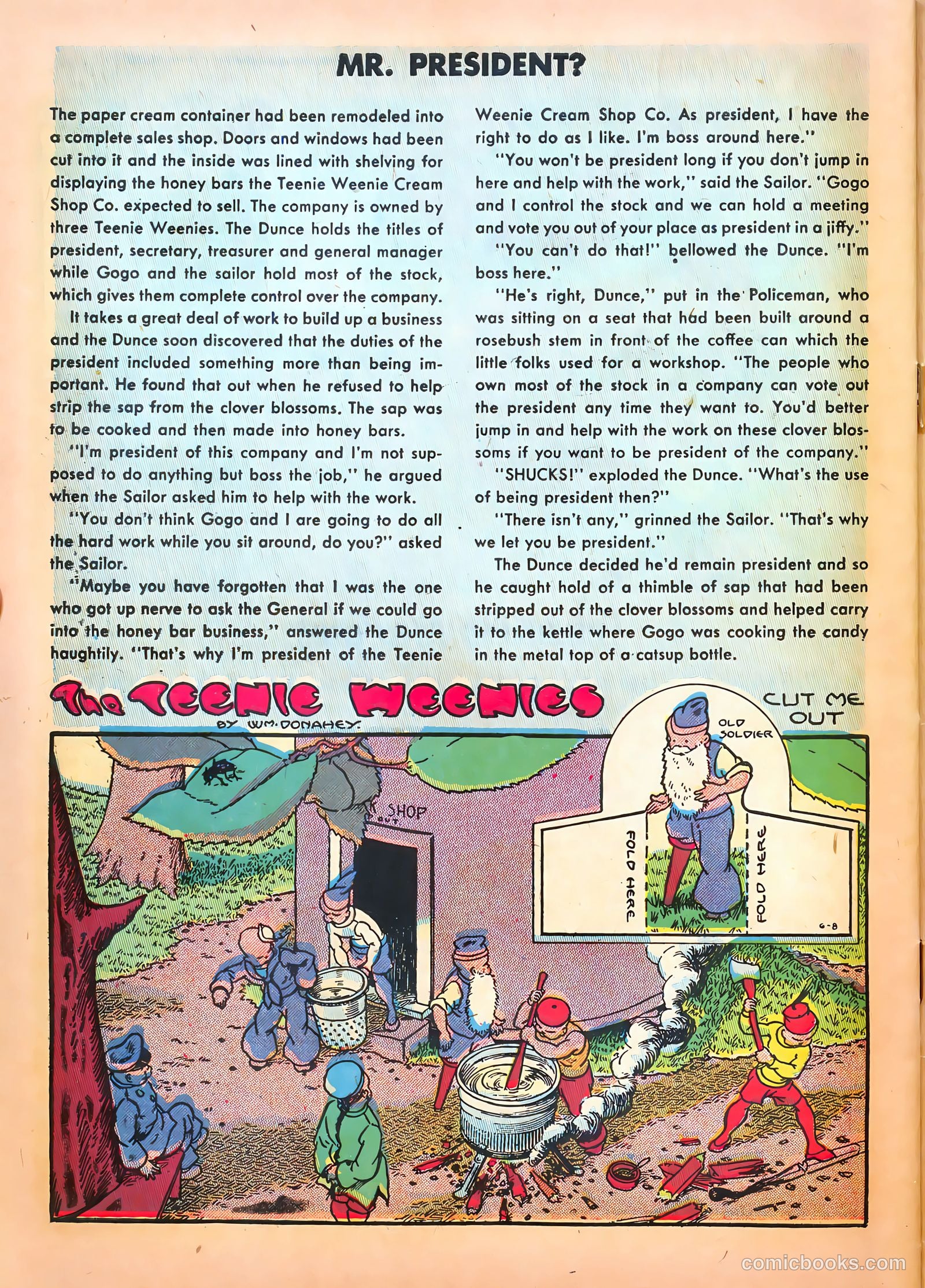 The Teenie Weenies #10 (1950) — page 30 of 36