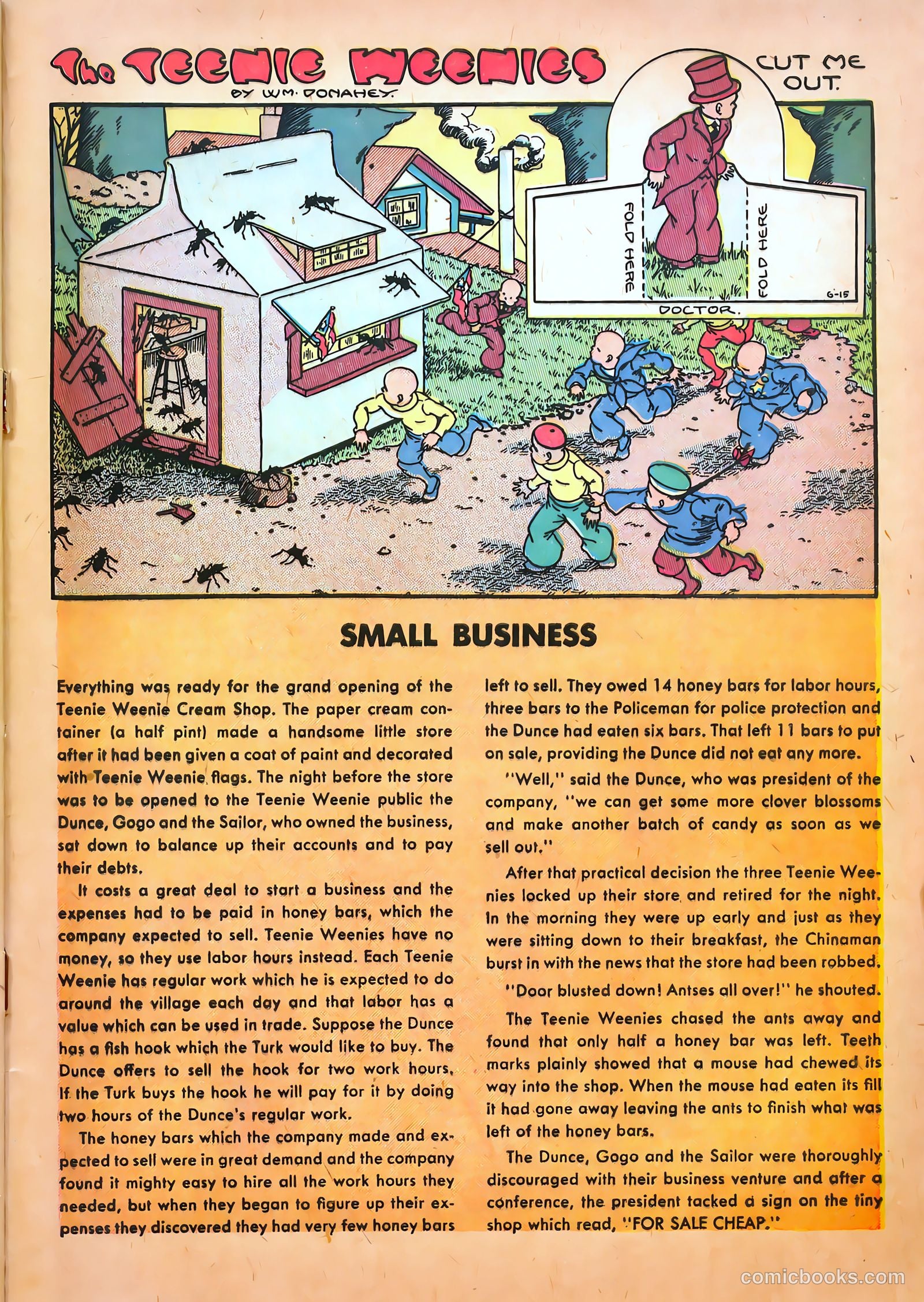 The Teenie Weenies #10 (1950) — page 33 of 36