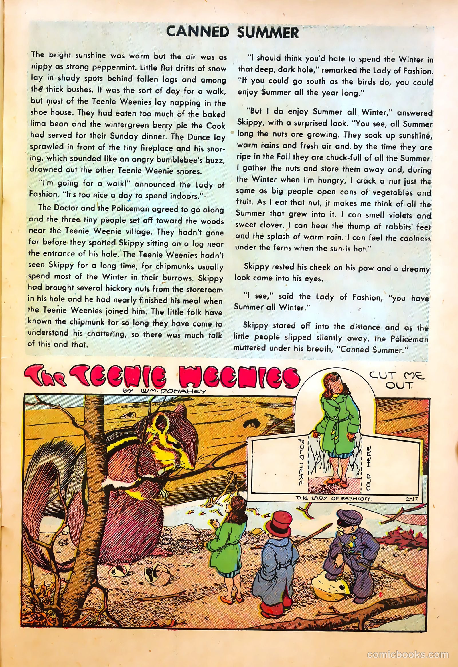 The Teenie Weenies #11 (1951) — page 31 of 36