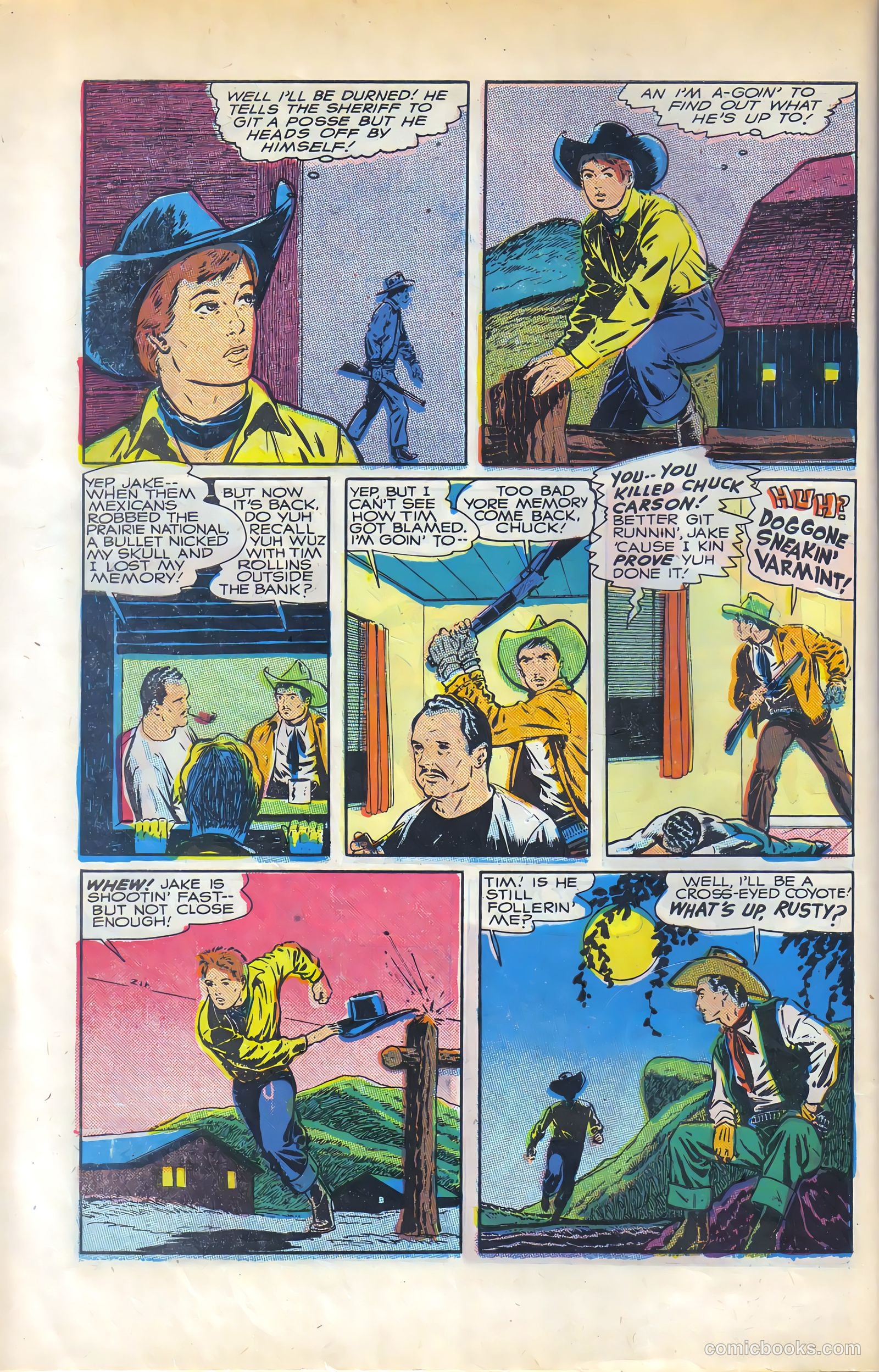 The Texan #1 (1948) — page 6 of 36