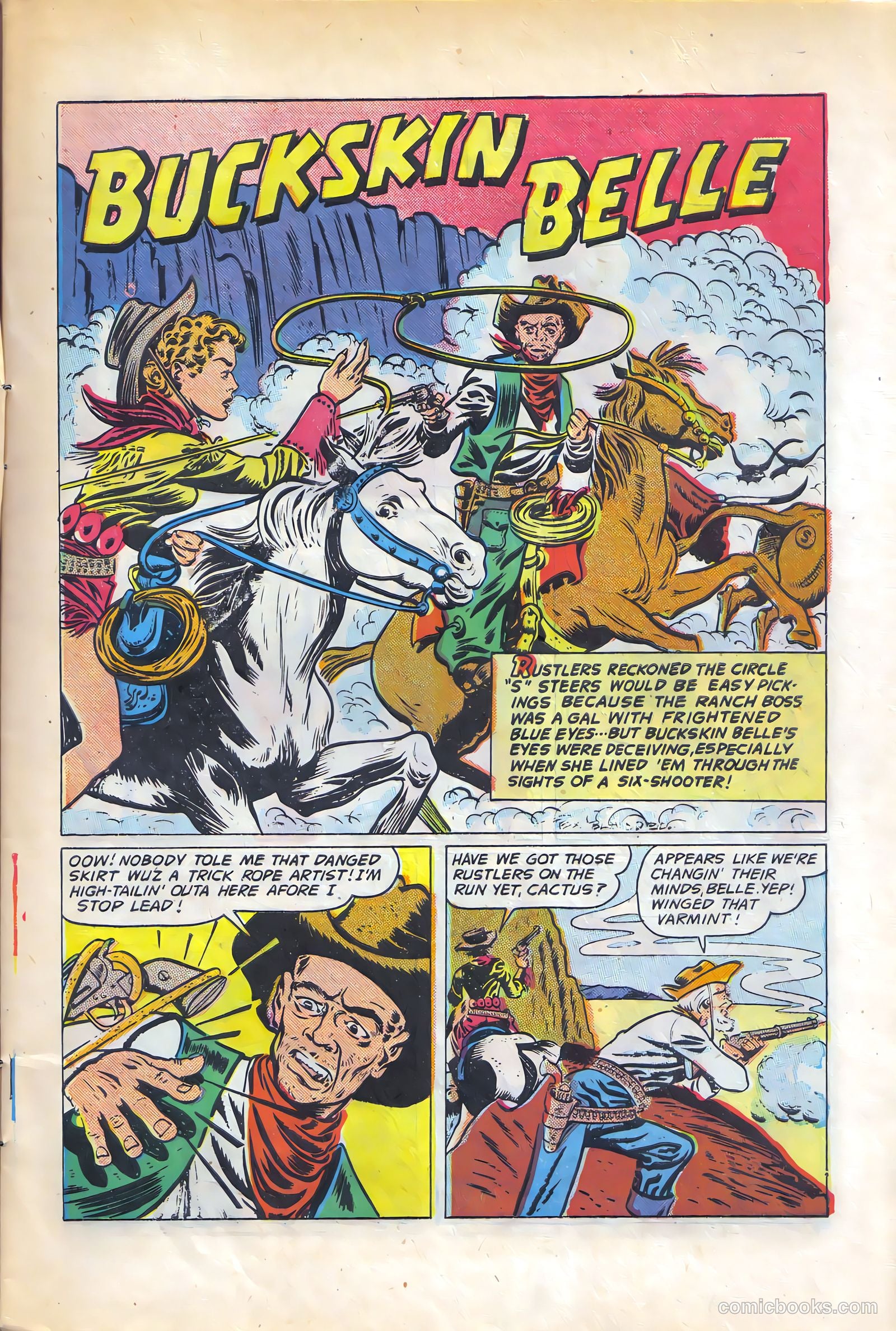 The Texan #1 (1948) — page 9 of 36