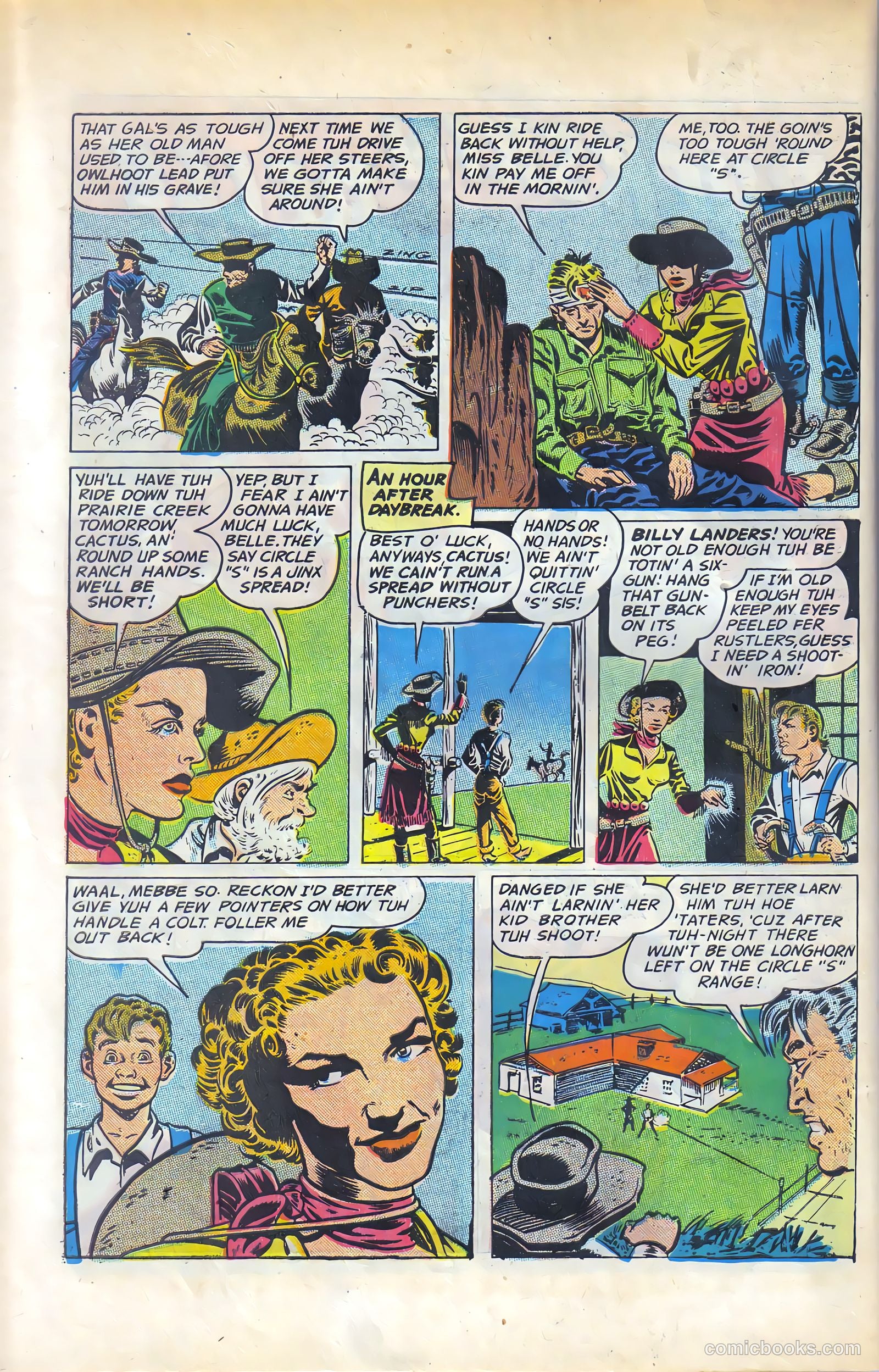 The Texan #1 (1948) — page 10 of 36