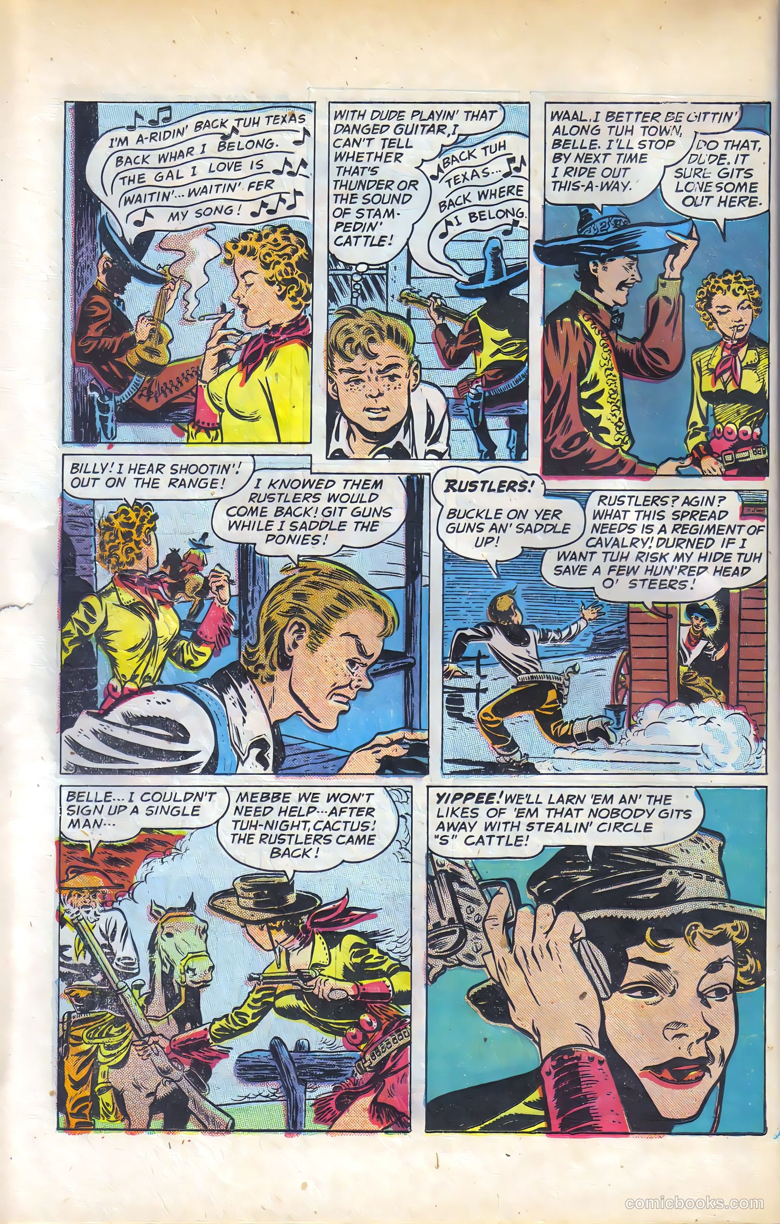 The Texan #1 (1948) — page 12 of 36
