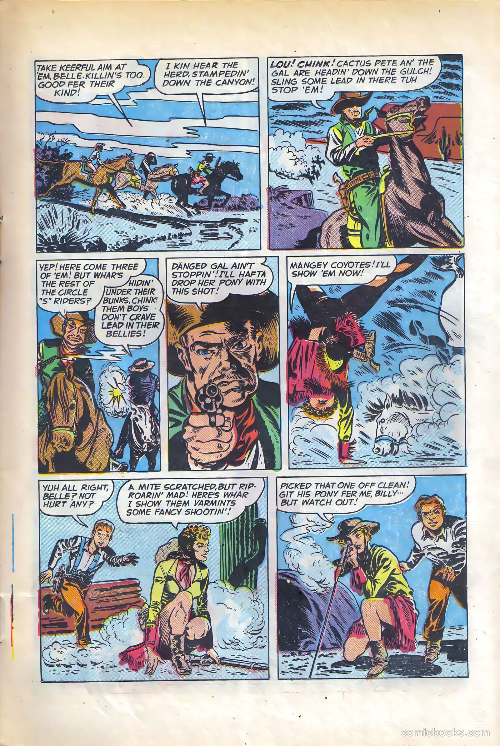The Texan #1 (1948) — page 13 of 36