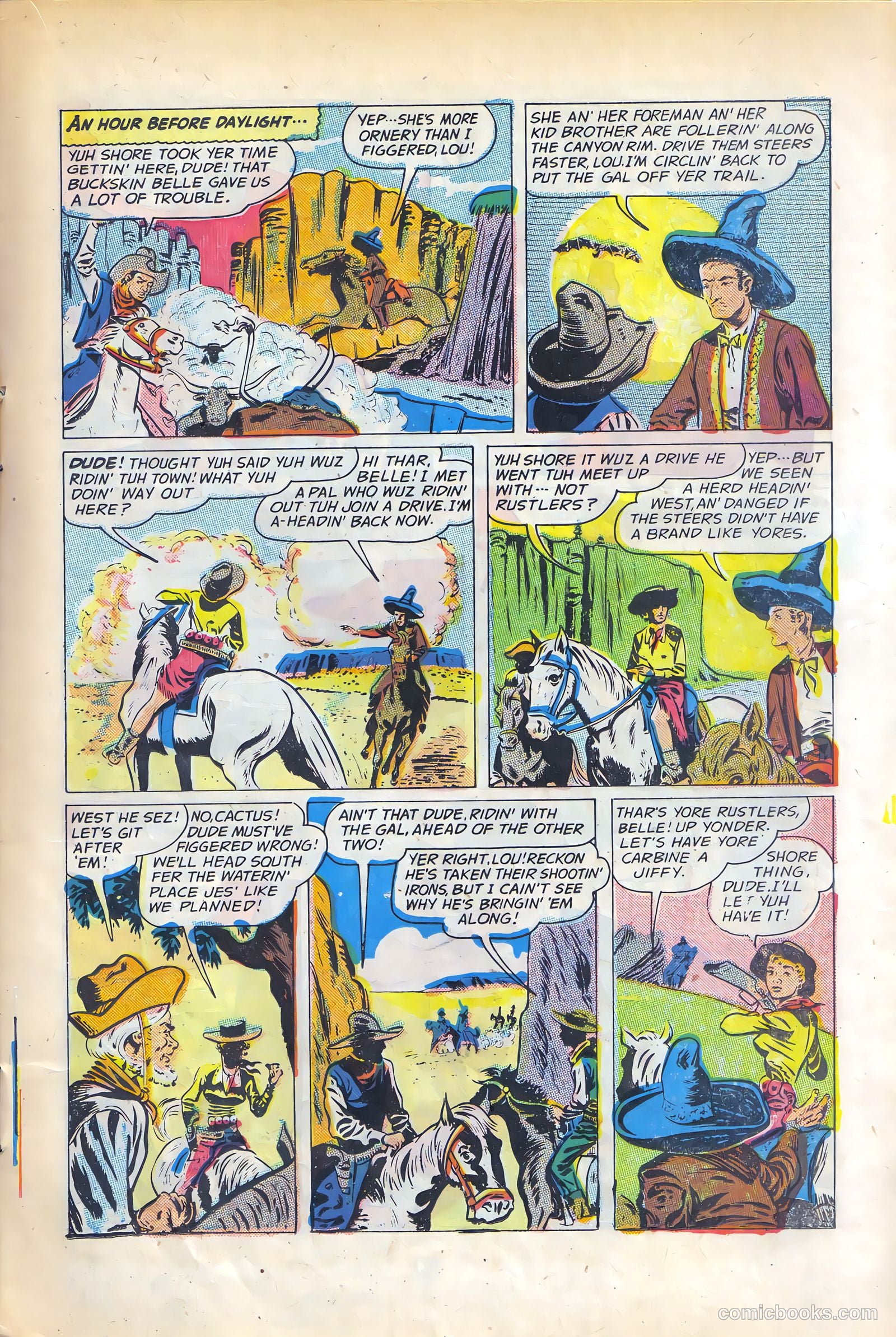The Texan #1 (1948) — page 15 of 36