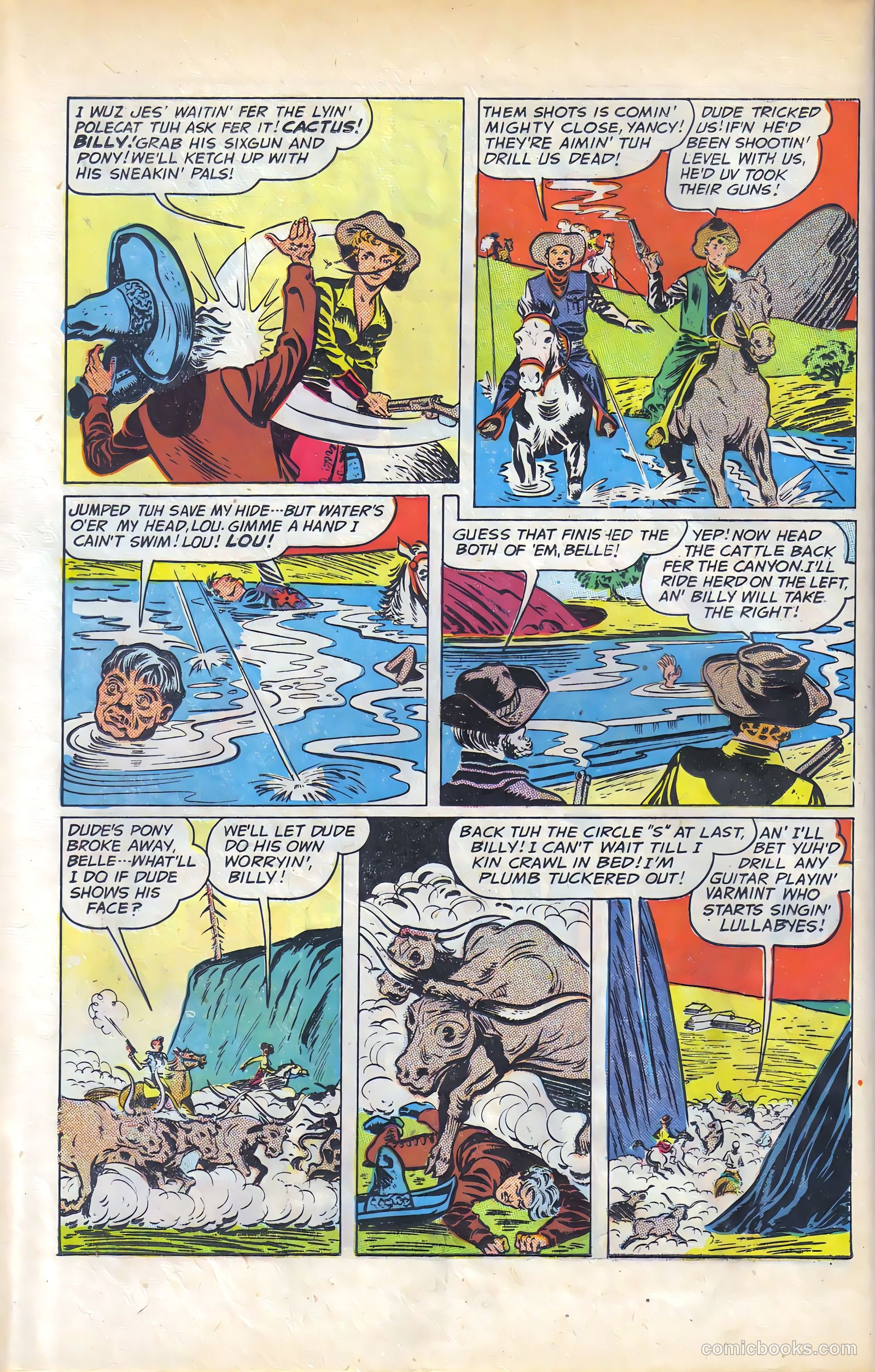 The Texan #1 (1948) — page 16 of 36