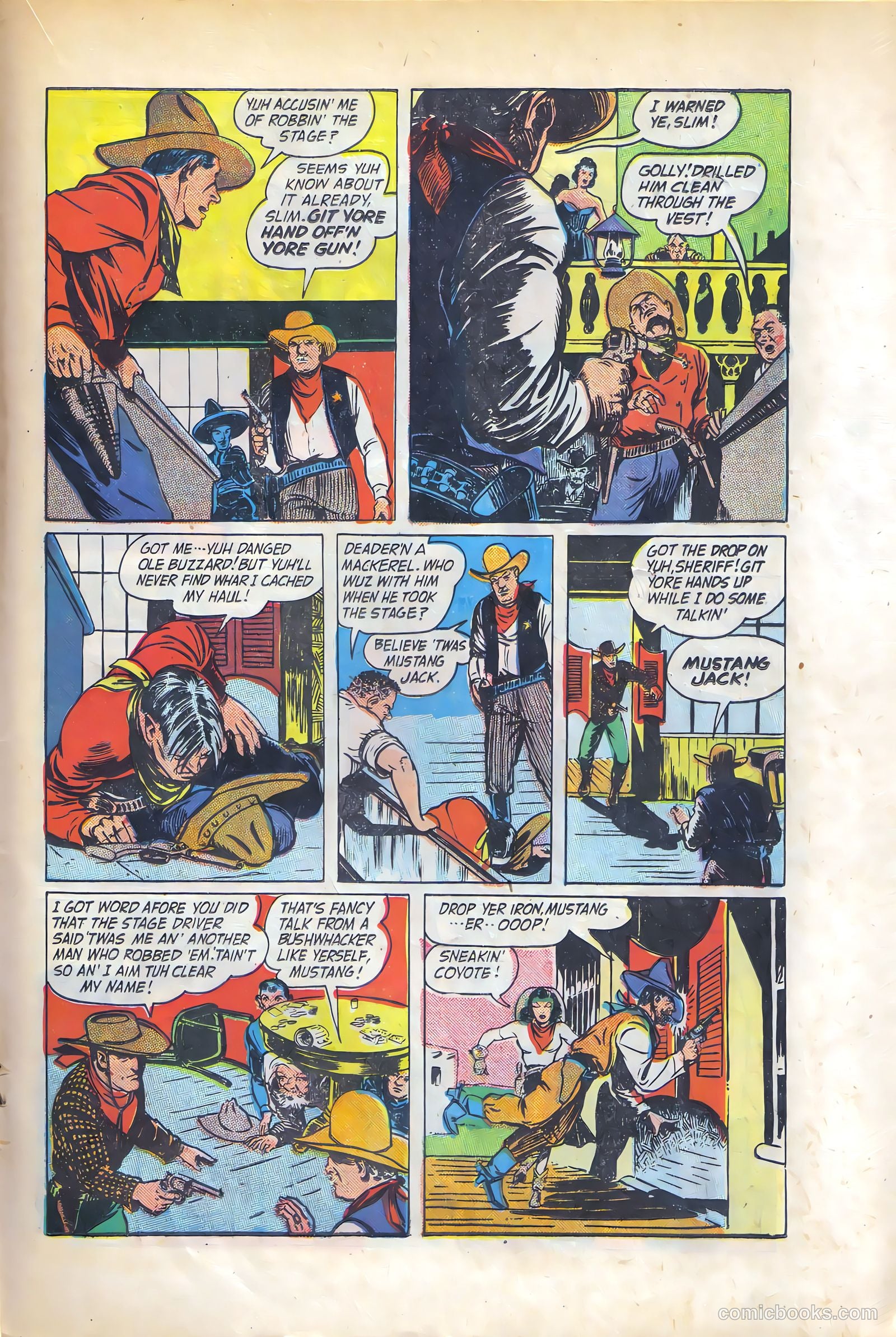 The Texan #1 (1948) — page 21 of 36